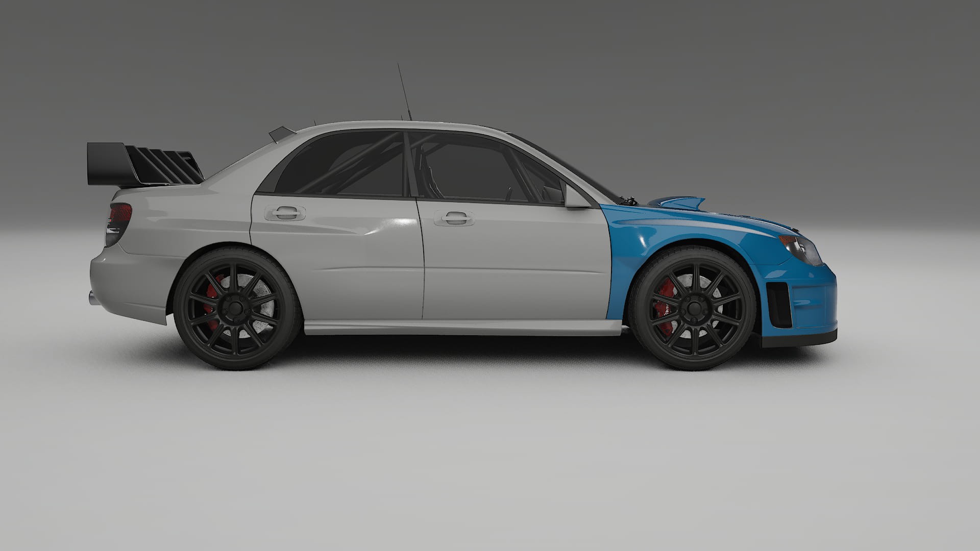 Subaru Impreza WRC GD Lakbeschermingsfolie | CrystalGuard Transparante TPU PPF Voorkant Beschermingskit