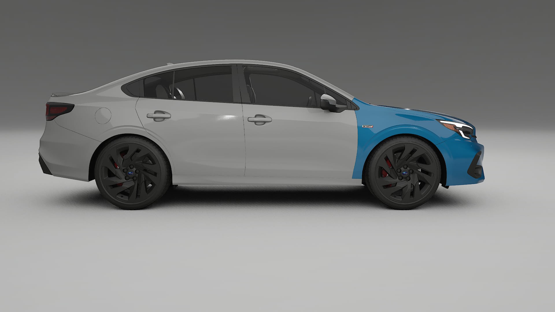 Subaru Legacy BW Lakbeschermingsfolie | CrystalGuard Transparante TPU PPF Voorkant Beschermingskit