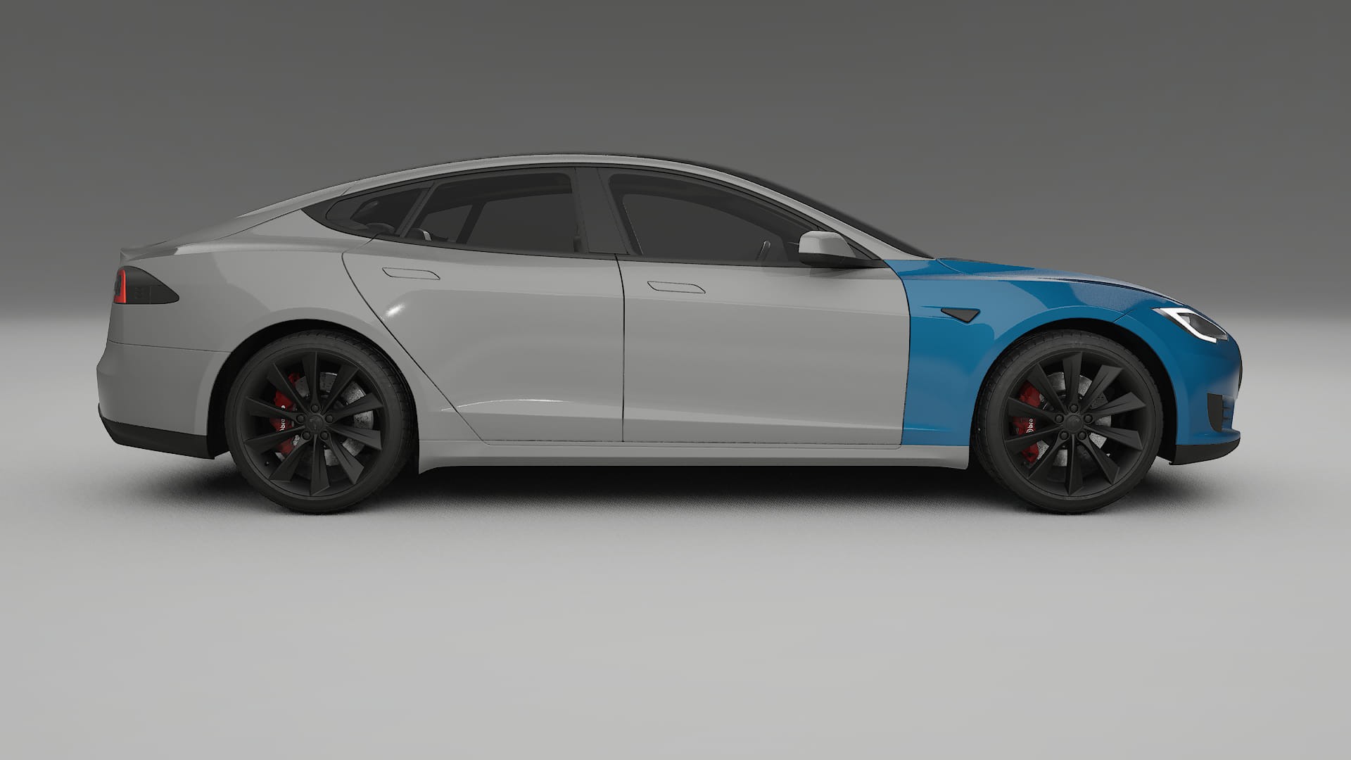 Tesla Model-S Lakbeschermingsfolie | CrystalGuard Transparante TPU PPF Voorkant Beschermingskit