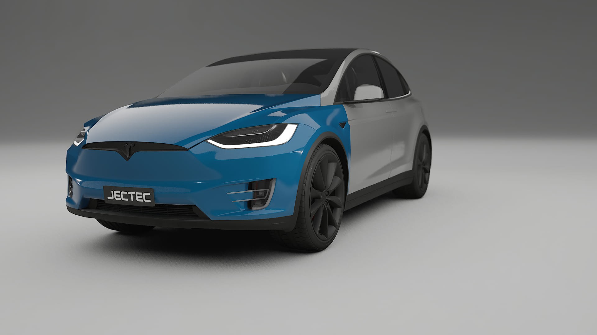 Tesla Model-X Lakbeschermingsfolie | CrystalGuard Transparante TPU PPF Voorkant Beschermingskit