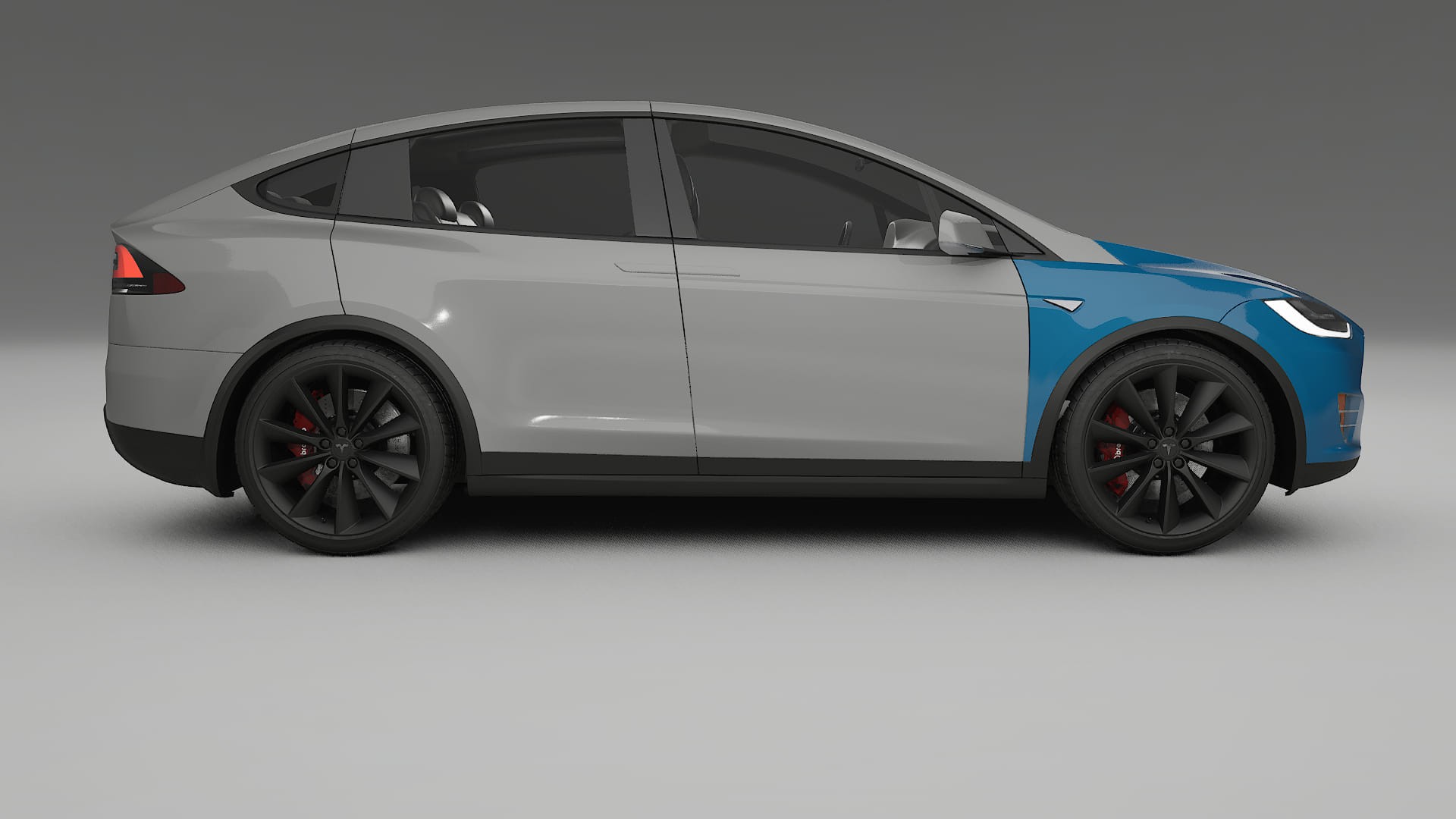 Tesla Model-X Lakbeschermingsfolie | CrystalGuard Transparante TPU PPF Voorkant Beschermingskit