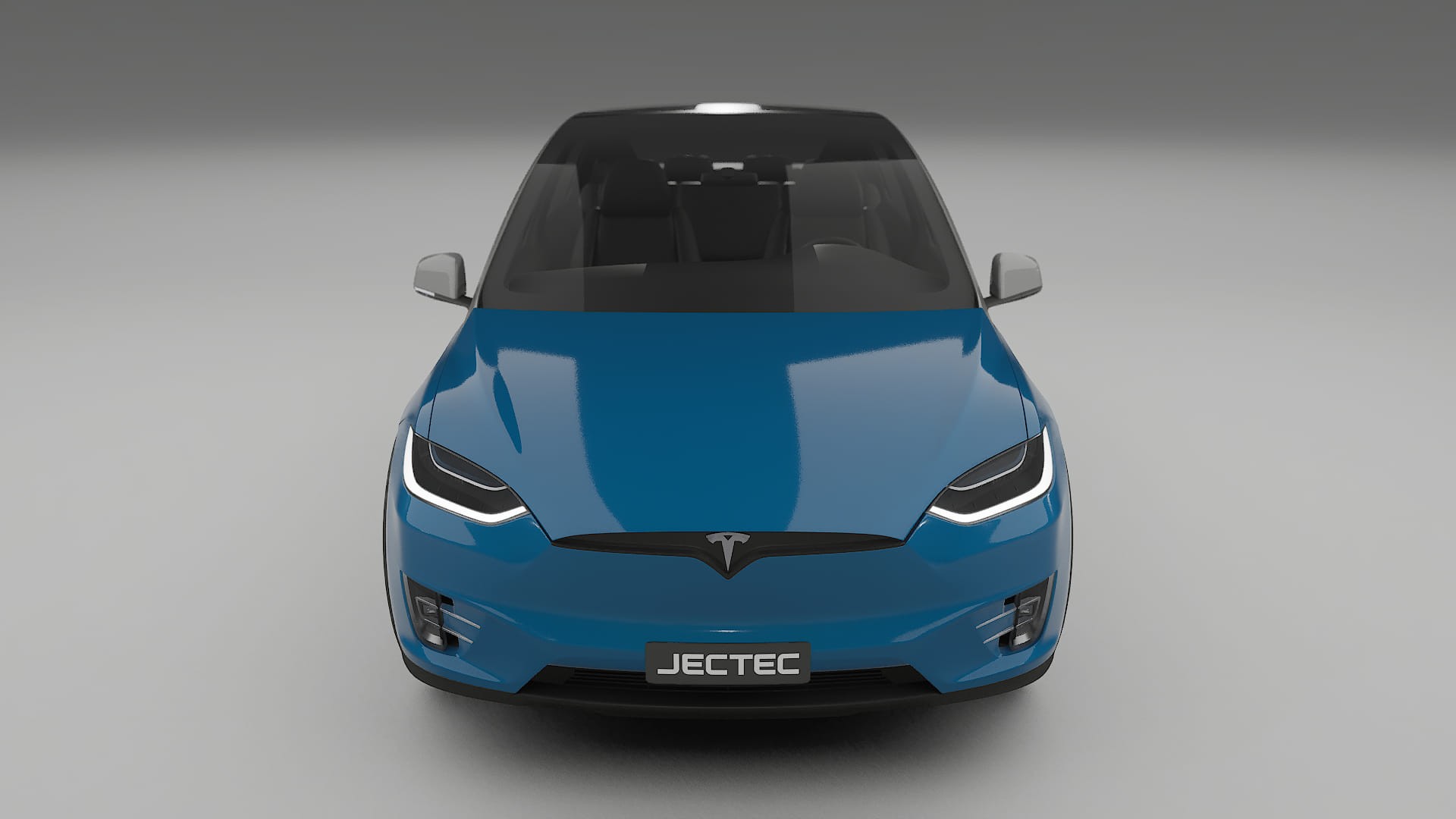 Tesla Model-X Lakbeschermingsfolie | CrystalGuard Transparante TPU PPF Voorkant Beschermingskit