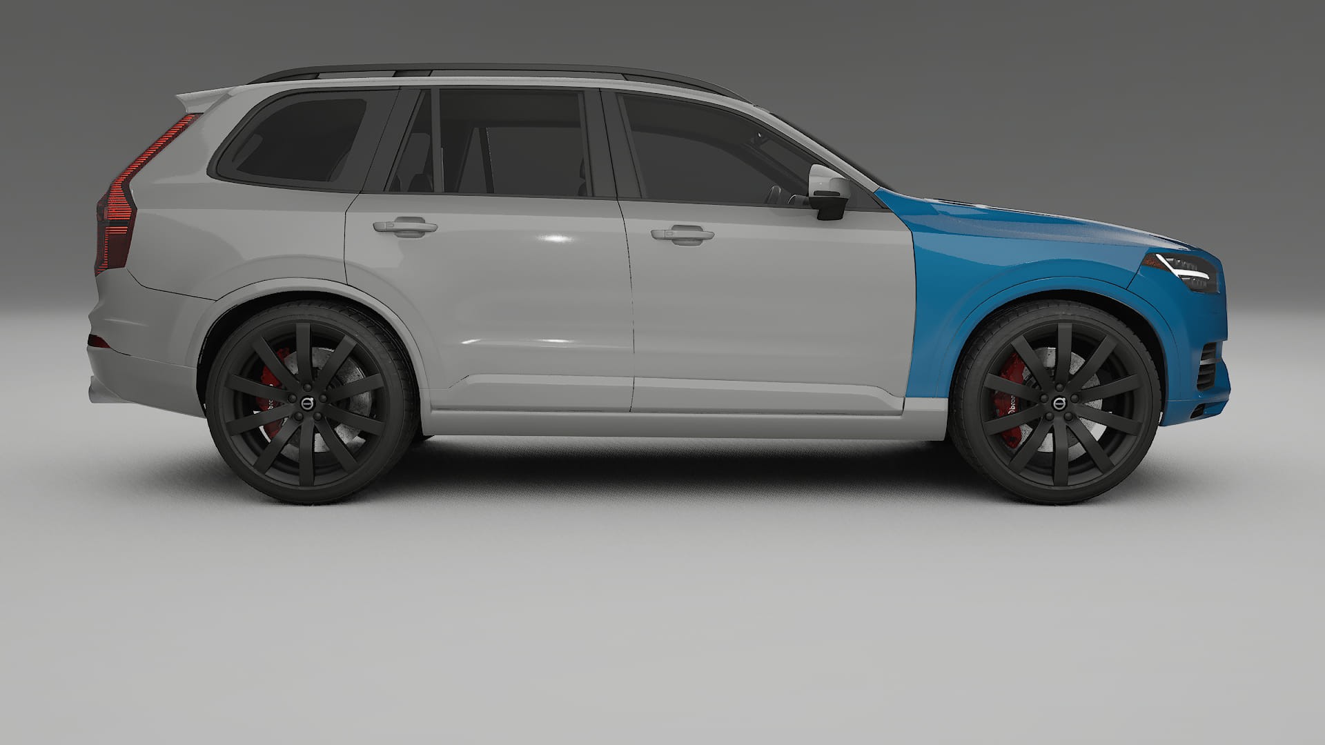 Volvo XC90 SPA Lakbeschermingsfolie | CrystalGuard Transparante TPU PPF Voorkant Beschermingskit