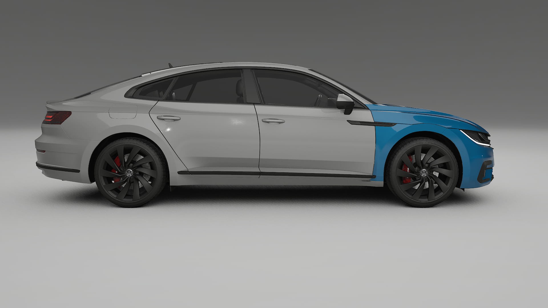 VW Arteon R 3H prefacelift pre-LCI Lakbeschermingsfolie | CrystalGuard Transparante TPU PPF Voorkant Beschermingskit