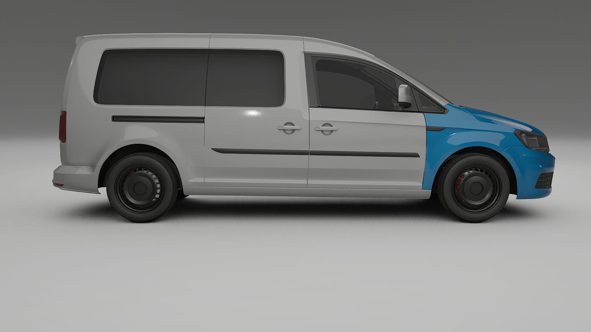 VW Caddy Maxi SB Lakbeschermingsfolie | CrystalGuard Transparante TPU PPF Voorkant Beschermingskit