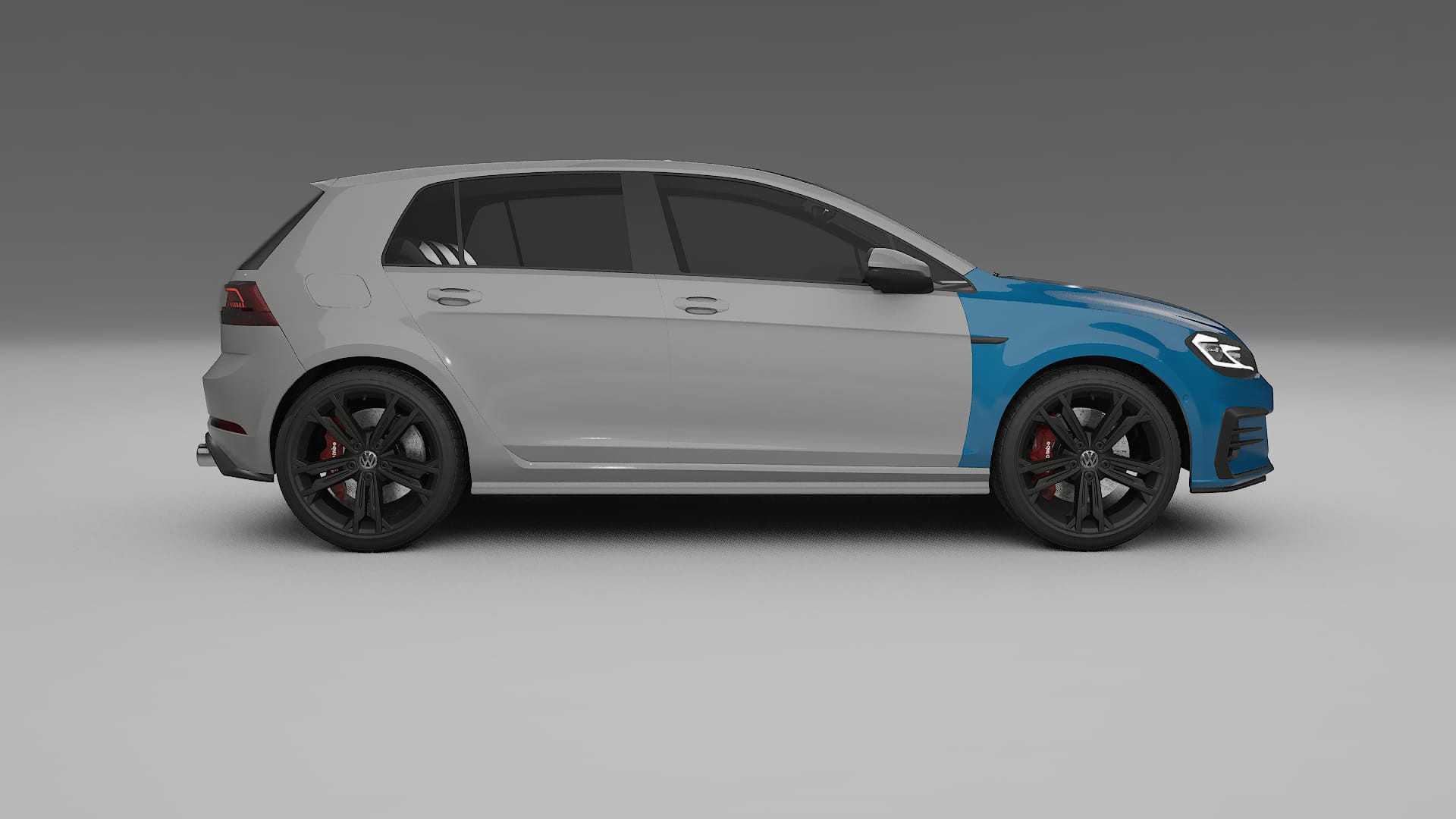 VW Golf Mk7 Lakbeschermingsfolie | CrystalGuard Transparante TPU PPF Voorkant Beschermingskit