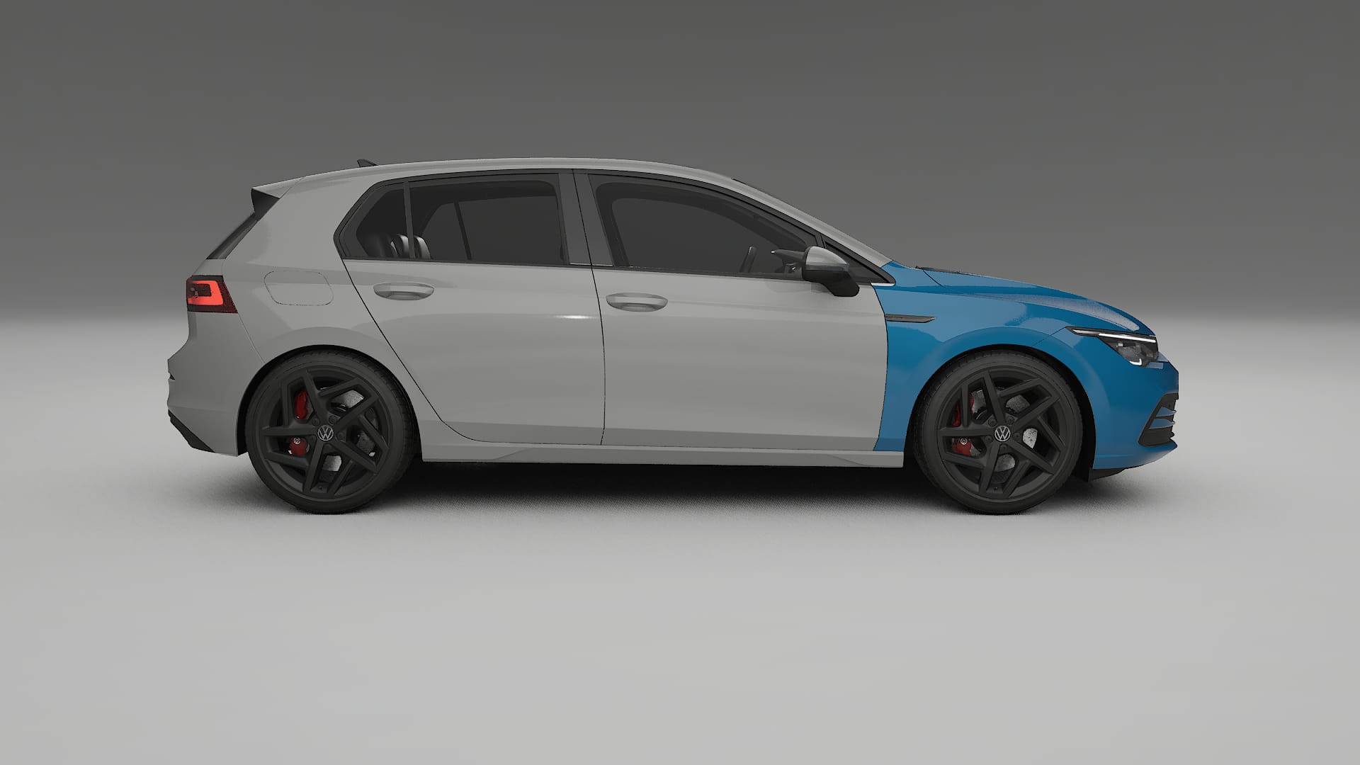 VW Golf Mk8 Lakbeschermingsfolie | CrystalGuard Transparante TPU PPF Voorkant Beschermingskit