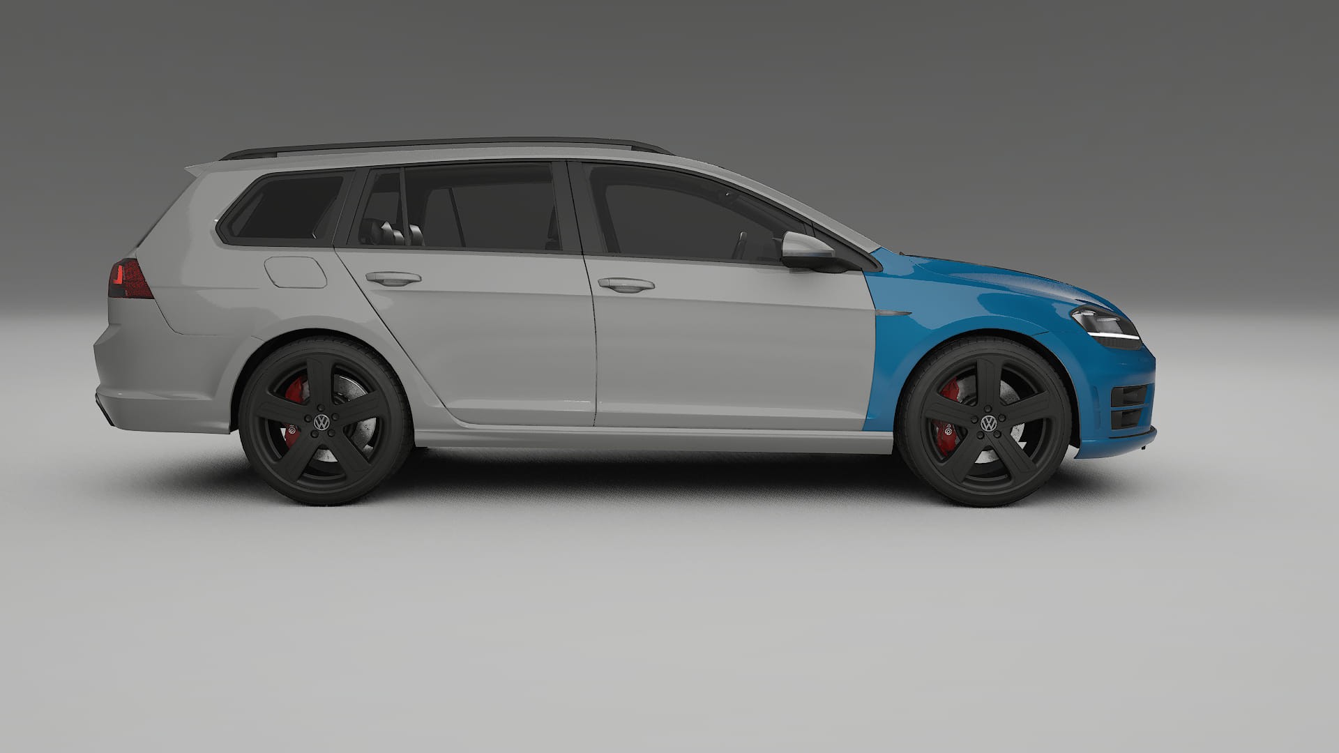 VW Golf Variant Mk7 Lakbeschermingsfolie | CrystalGuard Transparante TPU PPF Voorkant Beschermingskit