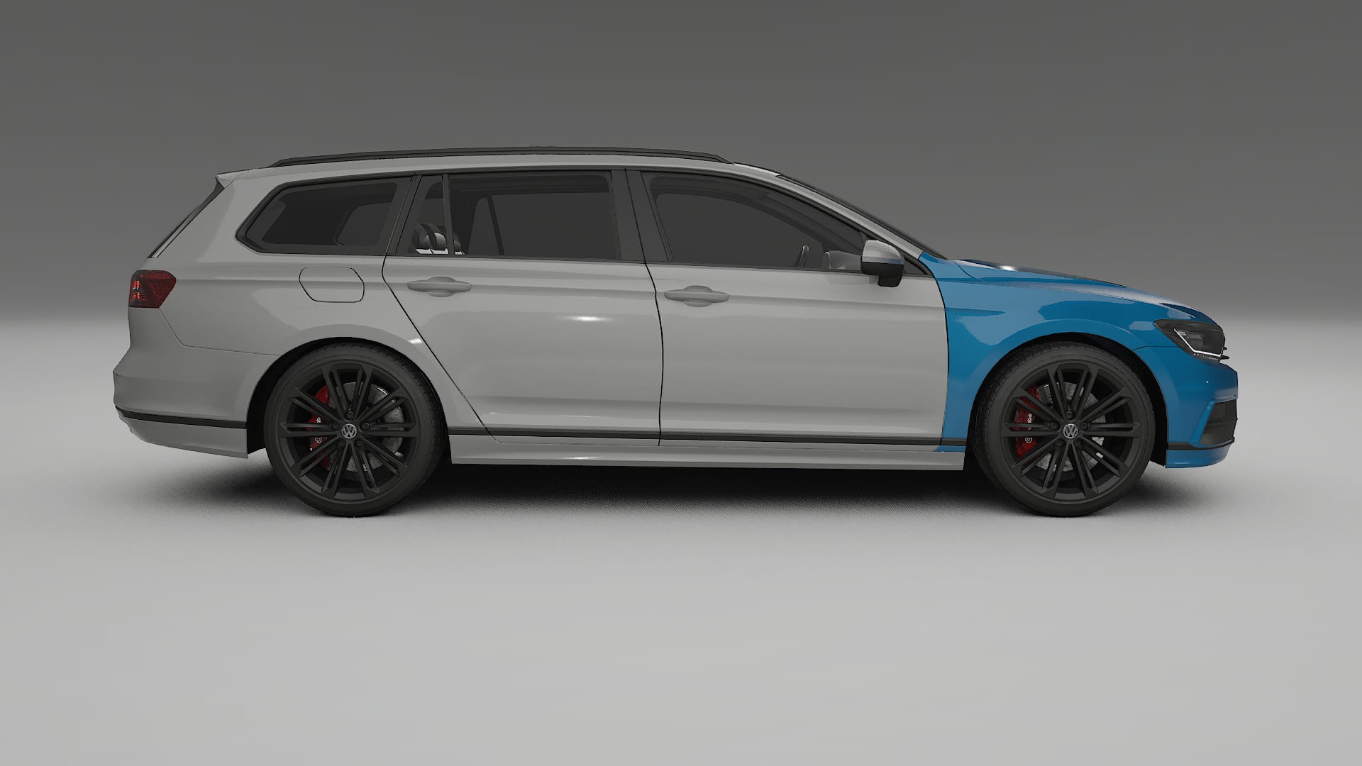 VW Passat Variant-R B8 Lakbeschermingsfolie | CrystalGuard Transparante TPU PPF Voorkant Beschermingskit