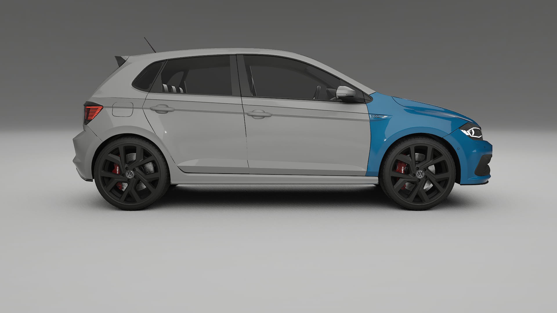 VW Polo GTI VI Lakbeschermingsfolie | CrystalGuard Transparante TPU PPF Voorkant Beschermingskit