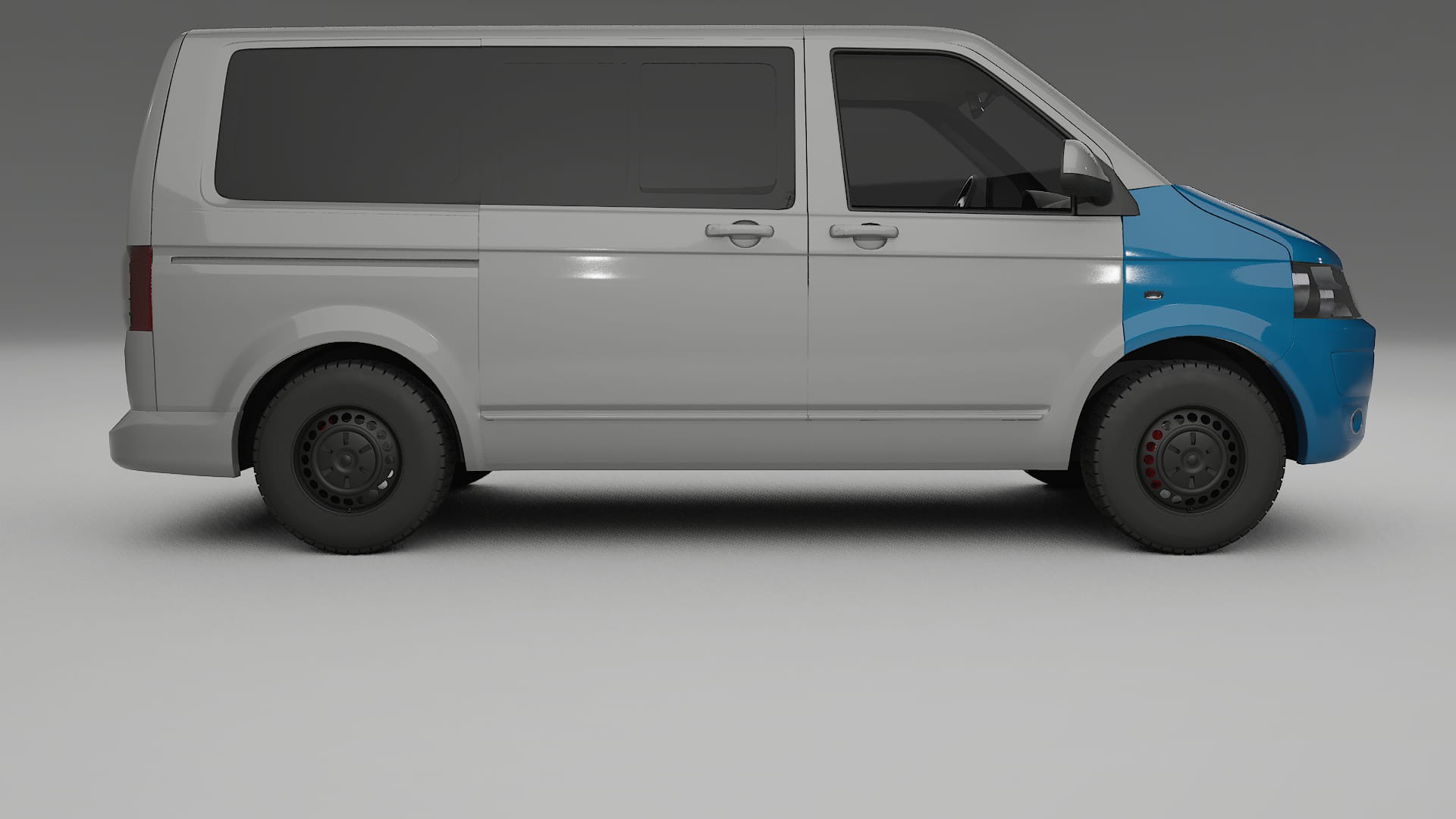 VW Transporter T5 Caravelle Lakbeschermingsfolie | CrystalGuard Transparante TPU PPF Voorkant Beschermingskit