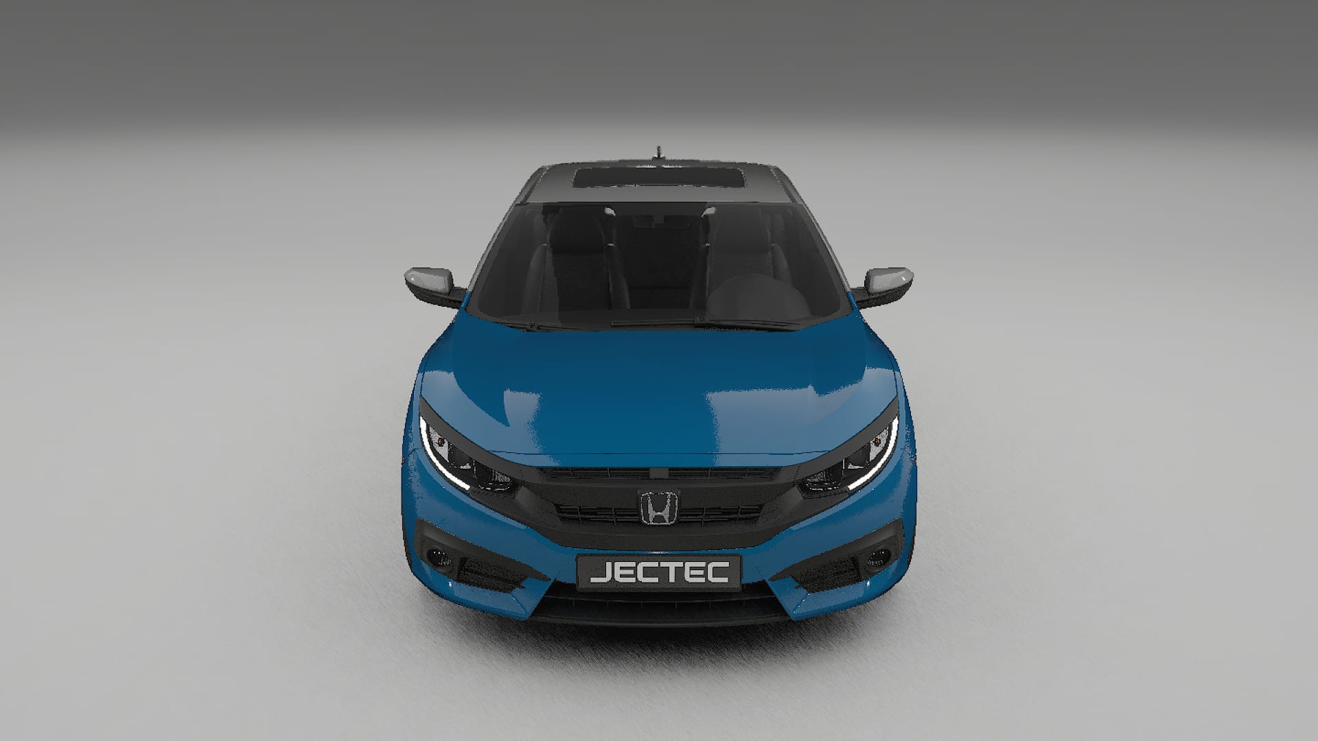 Honda Civic coupe prefacelift pre-LCI Lakbeschermingsfolie | CrystalGuard Transparante TPU PPF Voorkant Beschermingskit