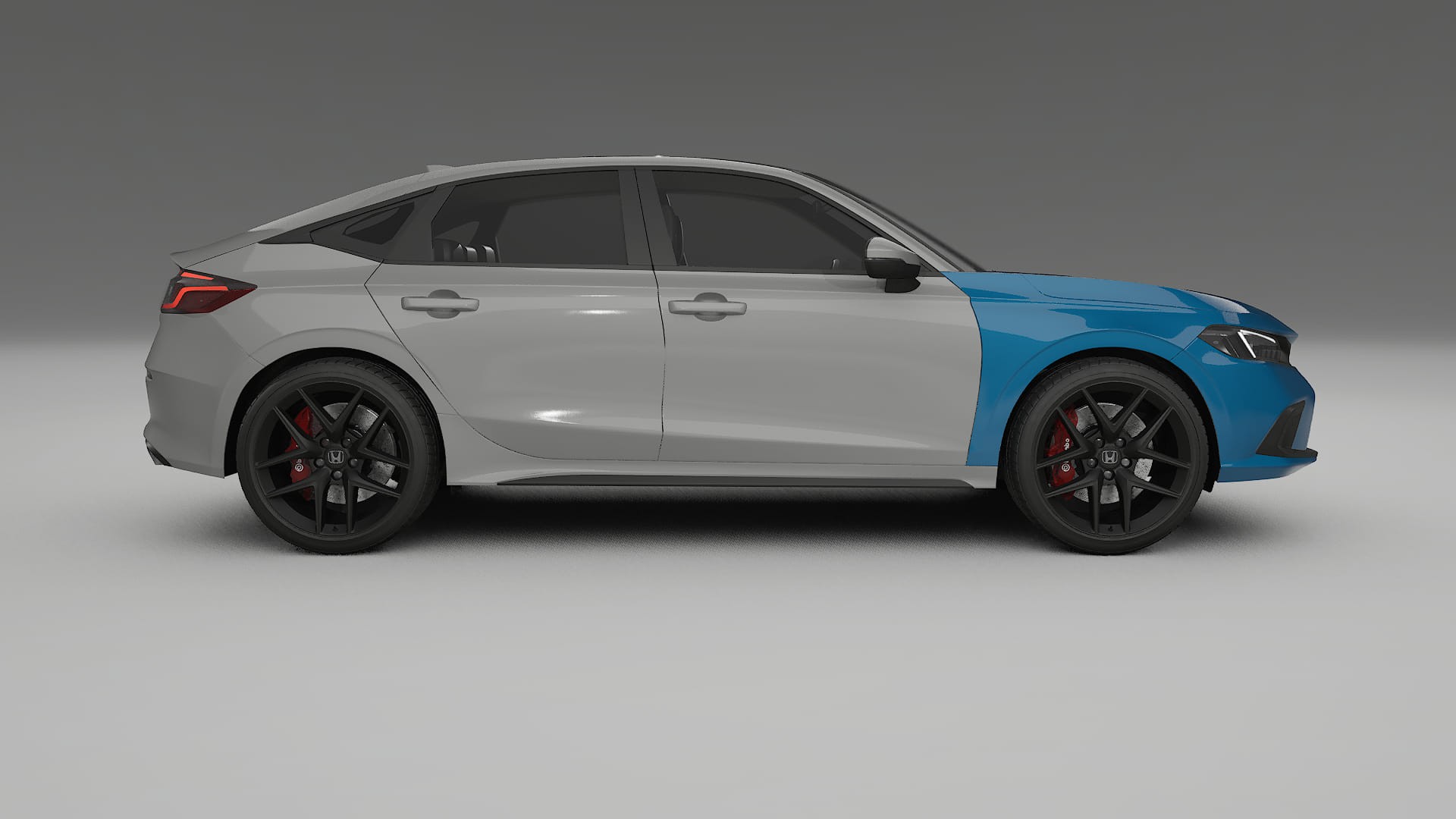 Honda Civic hatchback Lakbeschermingsfolie | CrystalGuard Transparante TPU PPF Voorkant Beschermingskit