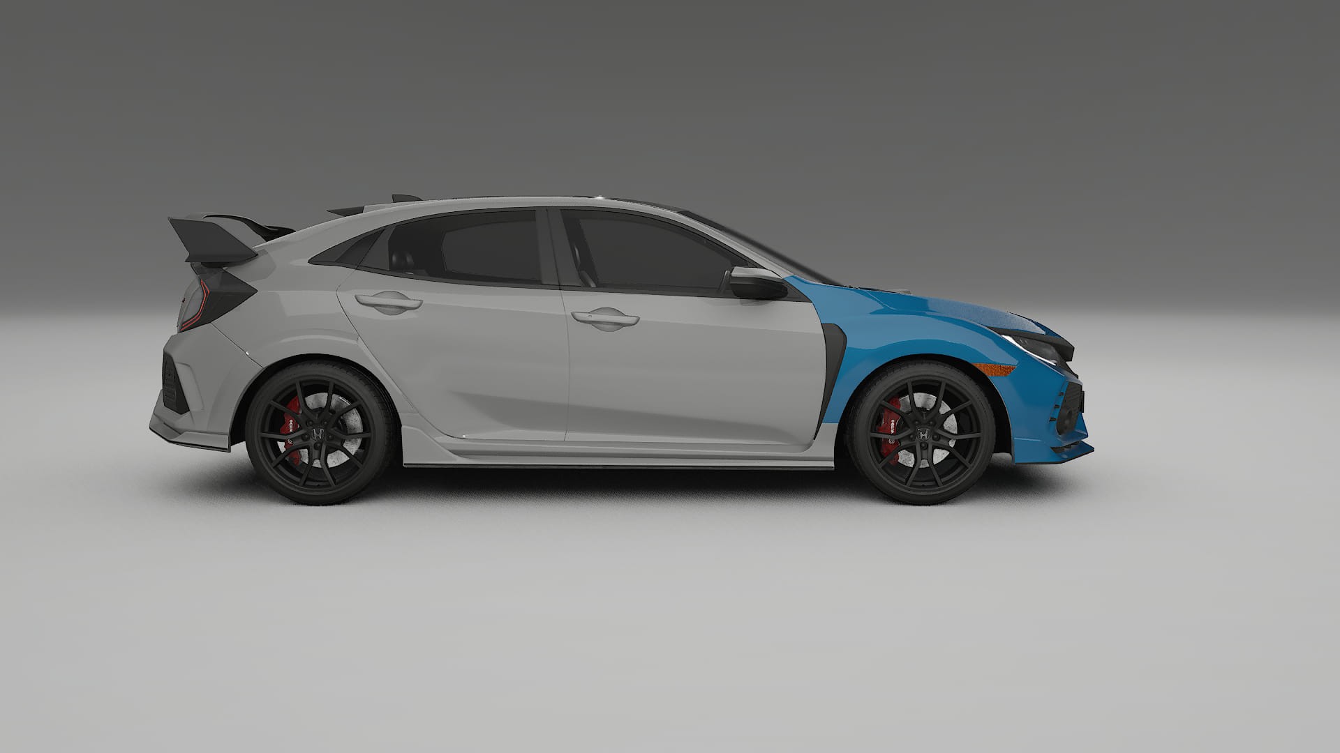 Honda Civic Type-R Lakbeschermingsfolie | CrystalGuard Transparante TPU PPF Voorkant Beschermingskit