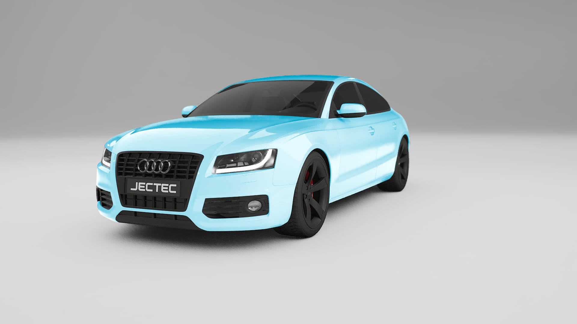 Lakbeschermingsfolie Audi A5 8T Sportback prefacelift | CrystalGuard Transparante Volledige PPF Voorgevormde Set