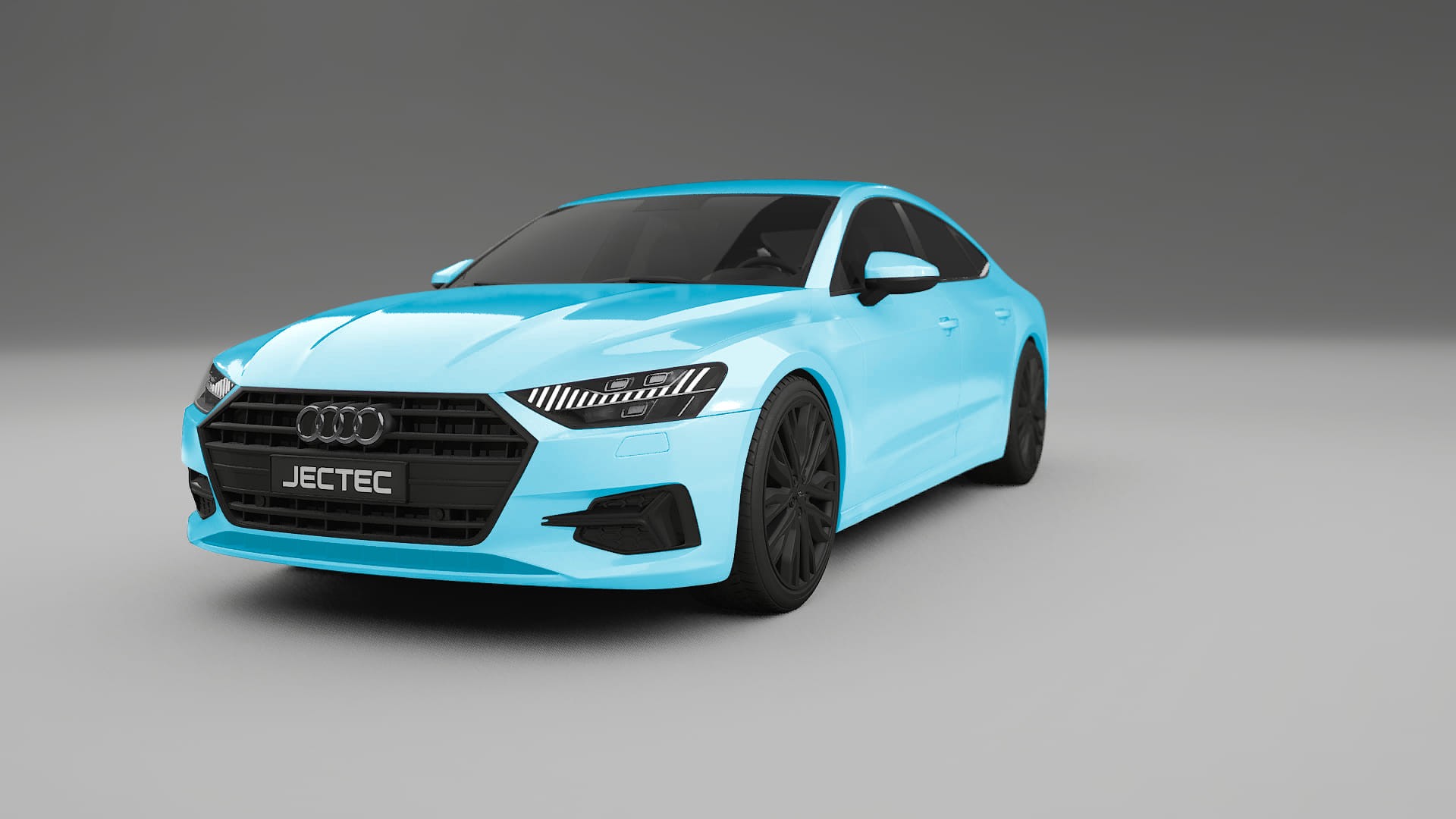 Lakbeschermingsfolie Audi A7 C8 Sportback prefacelift | CrystalGuard Transparante Volledige PPF Voorgevormde Set