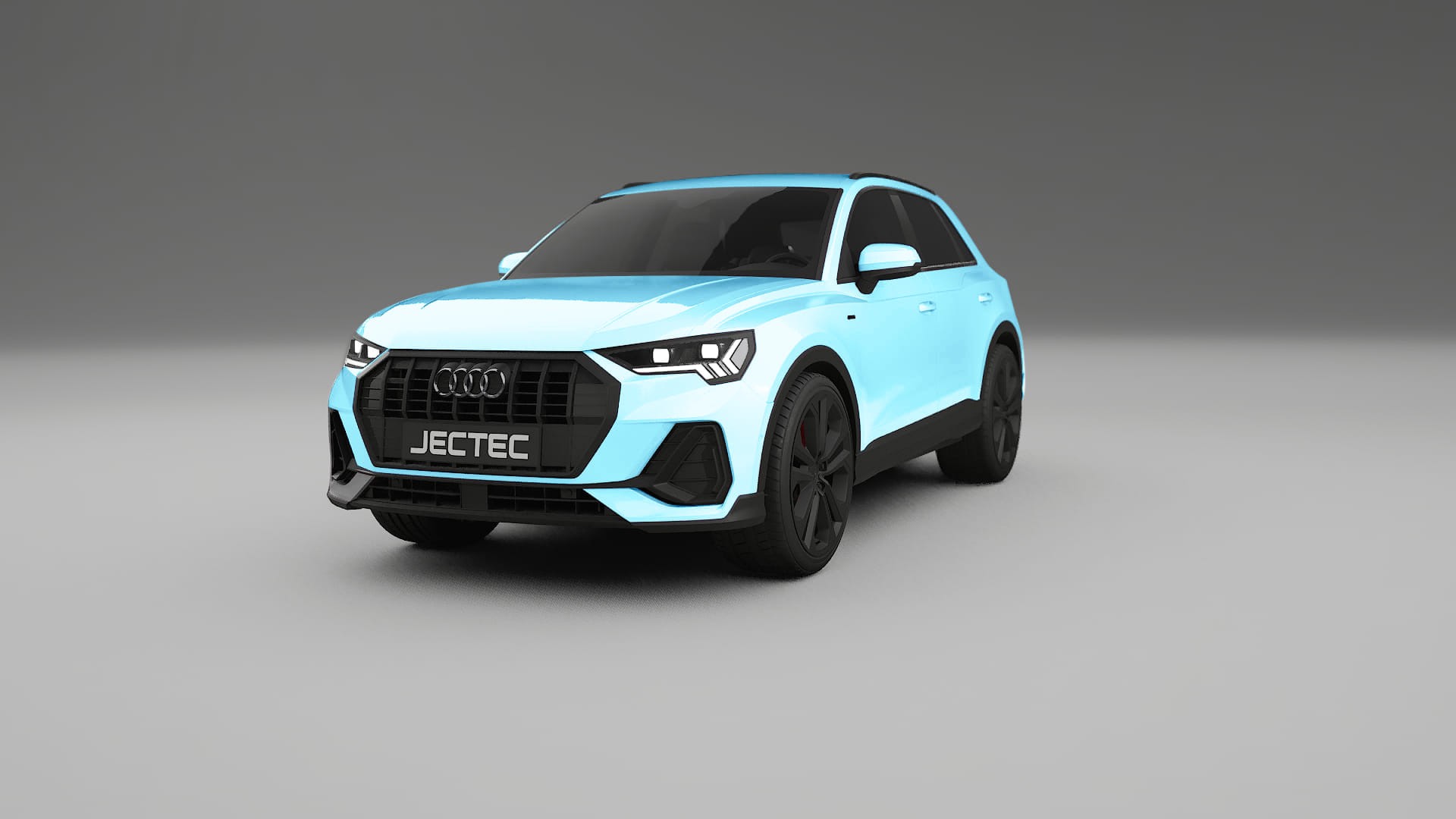 Lakbeschermingsfolie Audi Q3 S-Line F3 | CrystalGuard Transparante Volledige PPF Voorgevormde Set