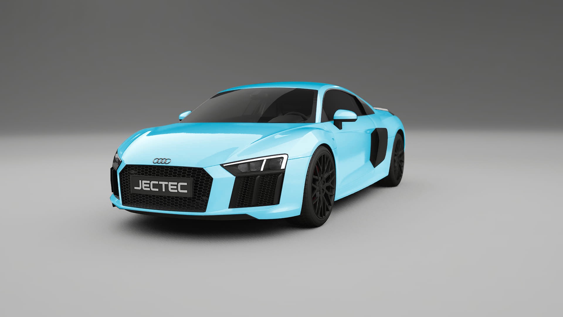 Lakbeschermingsfolie Audi R8 typ-4S prefacelift | CrystalGuard Transparante Volledige PPF Voorgevormde Set