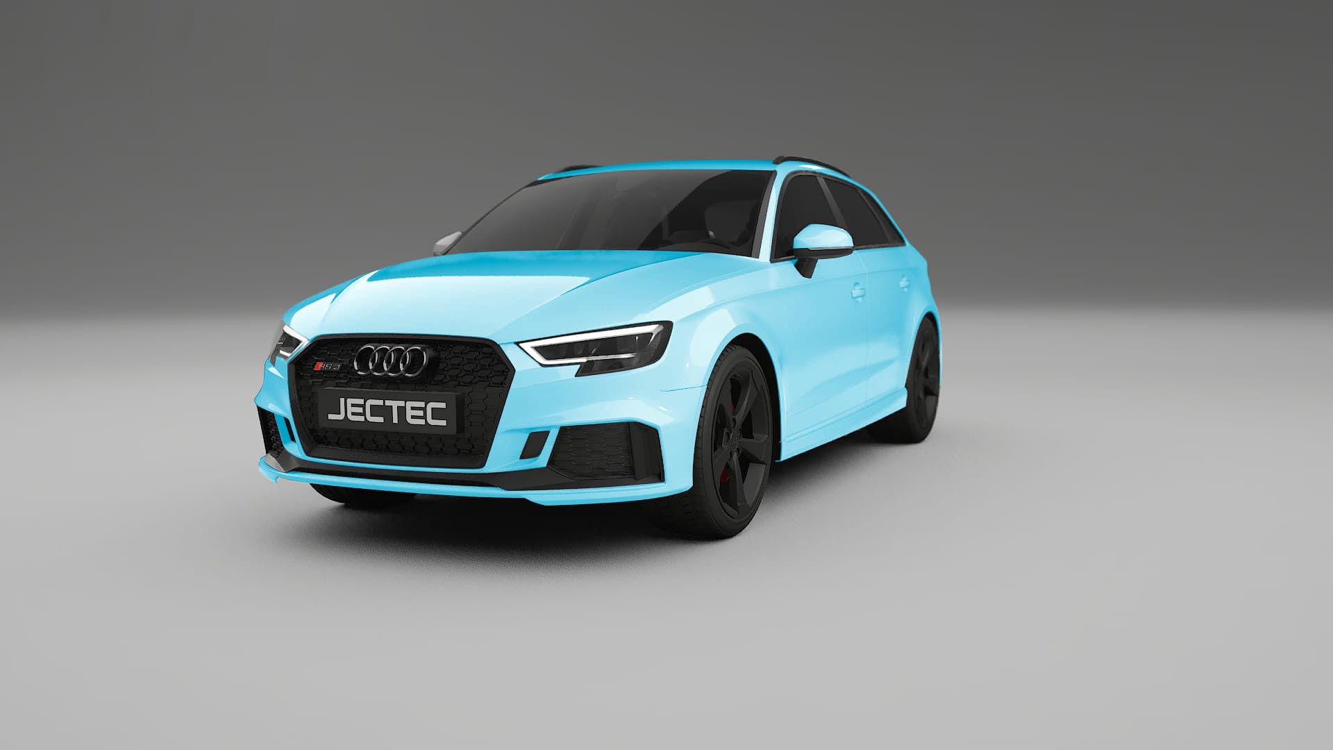 Lakbeschermingsfolie Audi RS3 Sportback 8V facelift | CrystalGuard Transparante Volledige PPF Voorgevormde Set