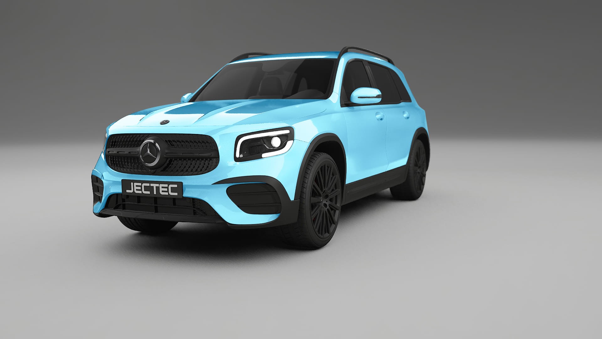 Lakbeschermingsfolie Mercedes AMG GLB | CrystalGuard Transparante Volledige PPF Voorgevormde Set