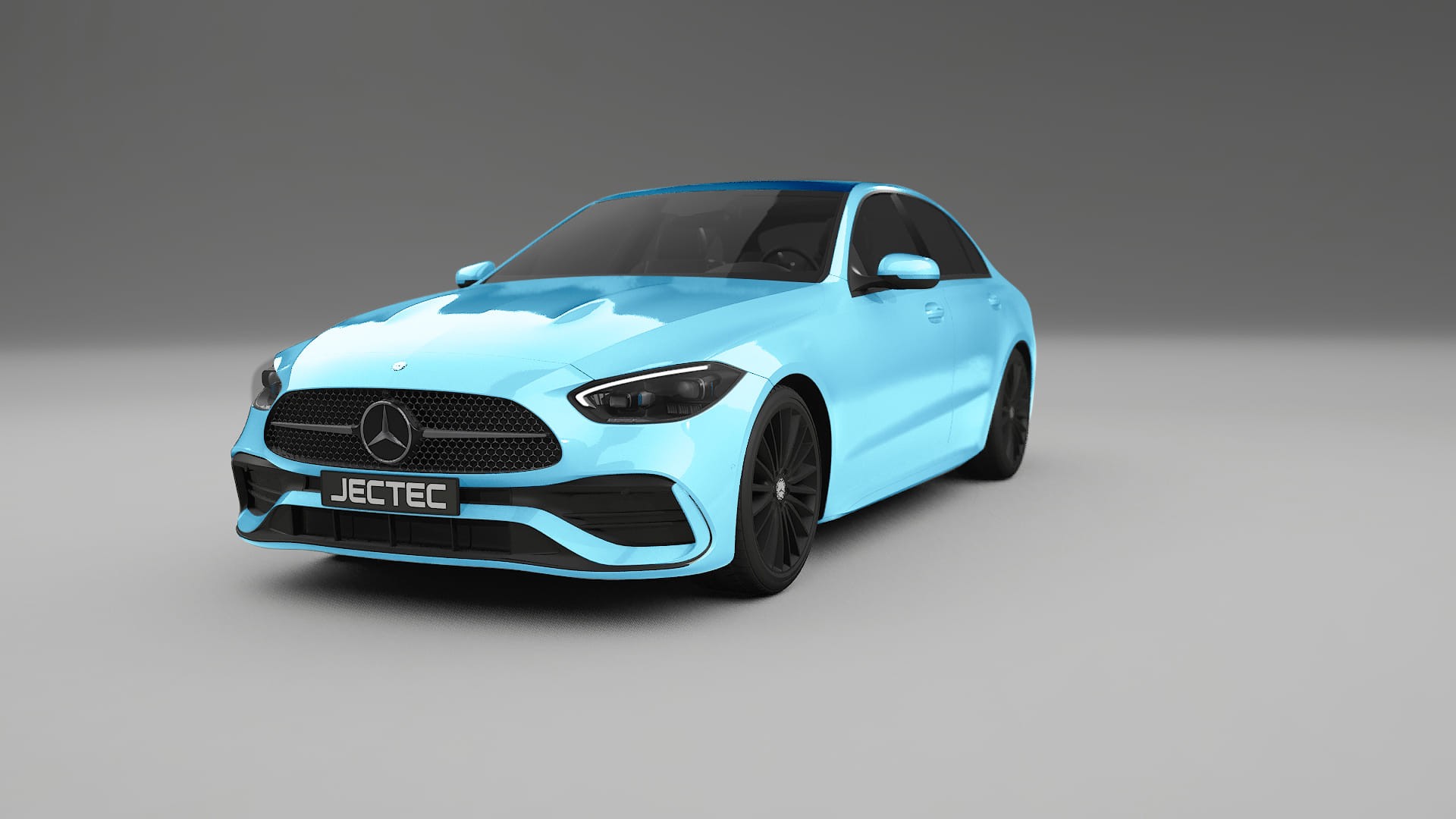 Lakbeschermingsfolie Mercedes C-class W206 | CrystalGuard Transparante Volledige PPF Voorgevormde Set