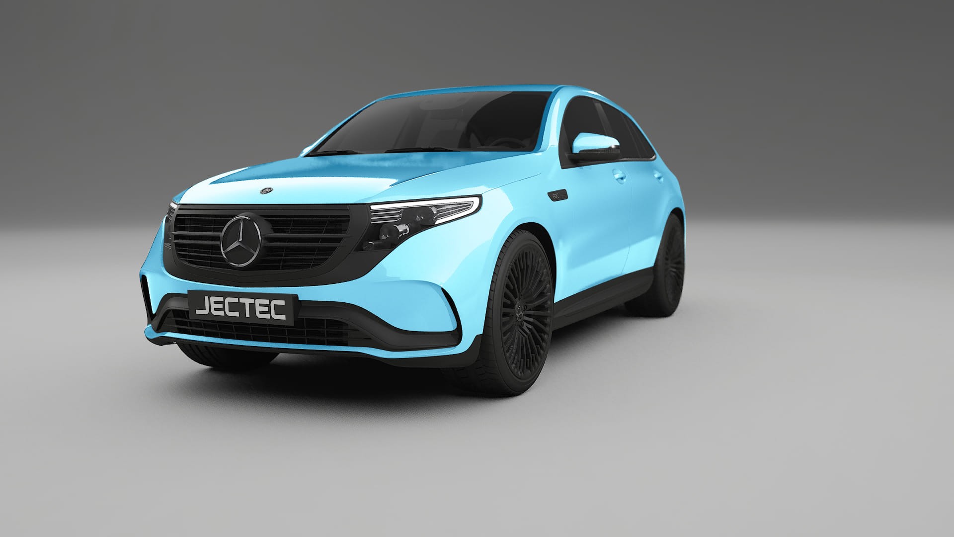 Lakbeschermingsfolie Mercedes EQC AMG | CrystalGuard Transparante Volledige PPF Voorgevormde Set