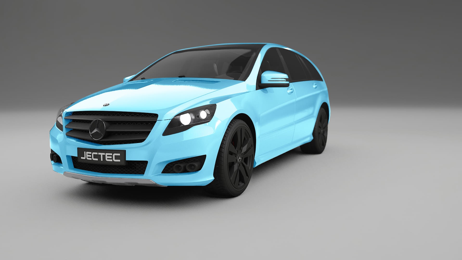Lakbeschermingsfolie Mercedes R-class W251 facelift | CrystalGuard Transparante Volledige PPF Voorgevormde Set