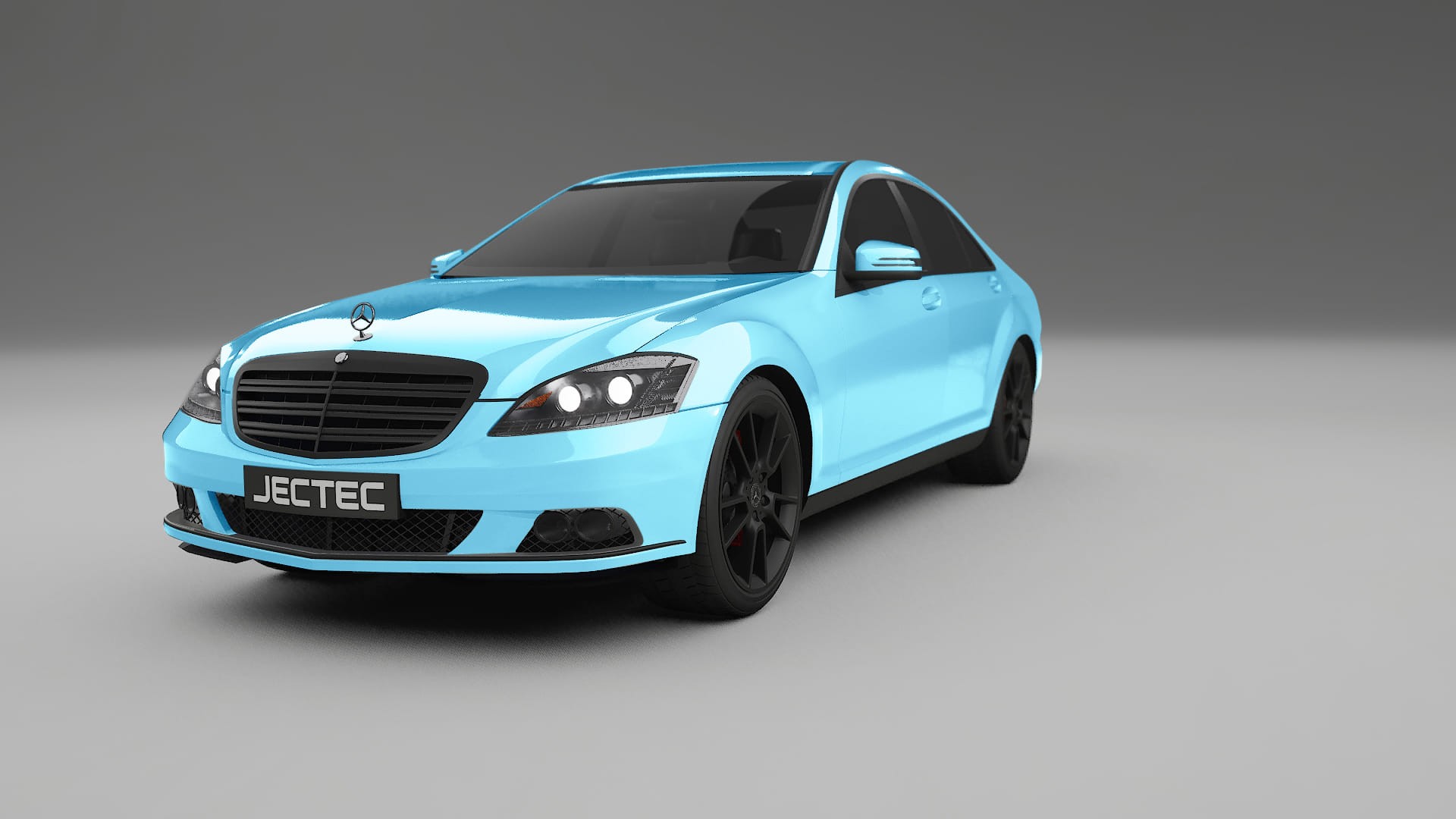 Lakbeschermingsfolie Mercedes S-class W221 facelift | CrystalGuard Transparante Volledige PPF Voorgevormde Set