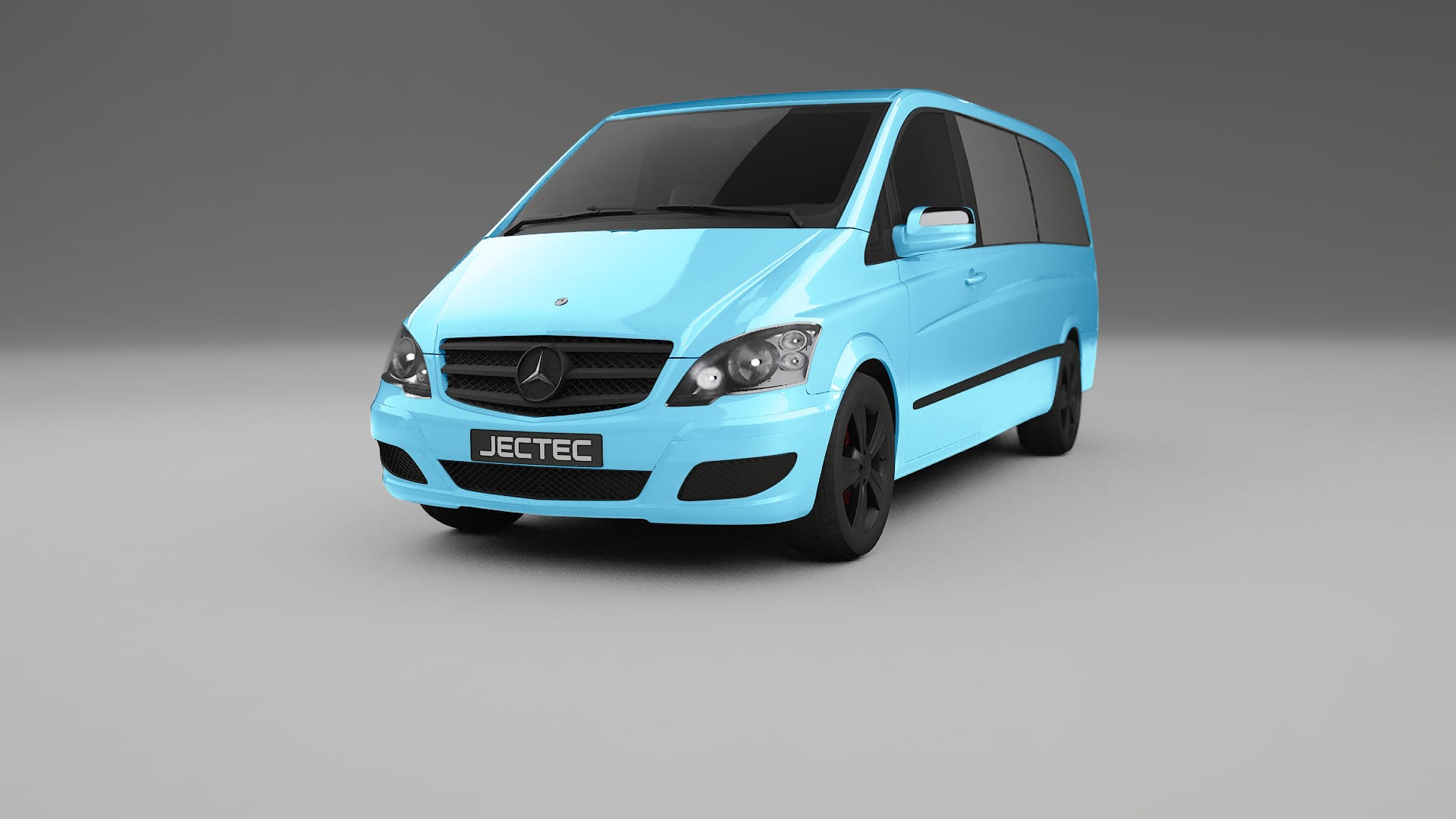 Lakbeschermingsfolie Mercedes Viano Extra lang W439 Facelift | CrystalGuard Transparante Volledige PPF Voorgevormde Set