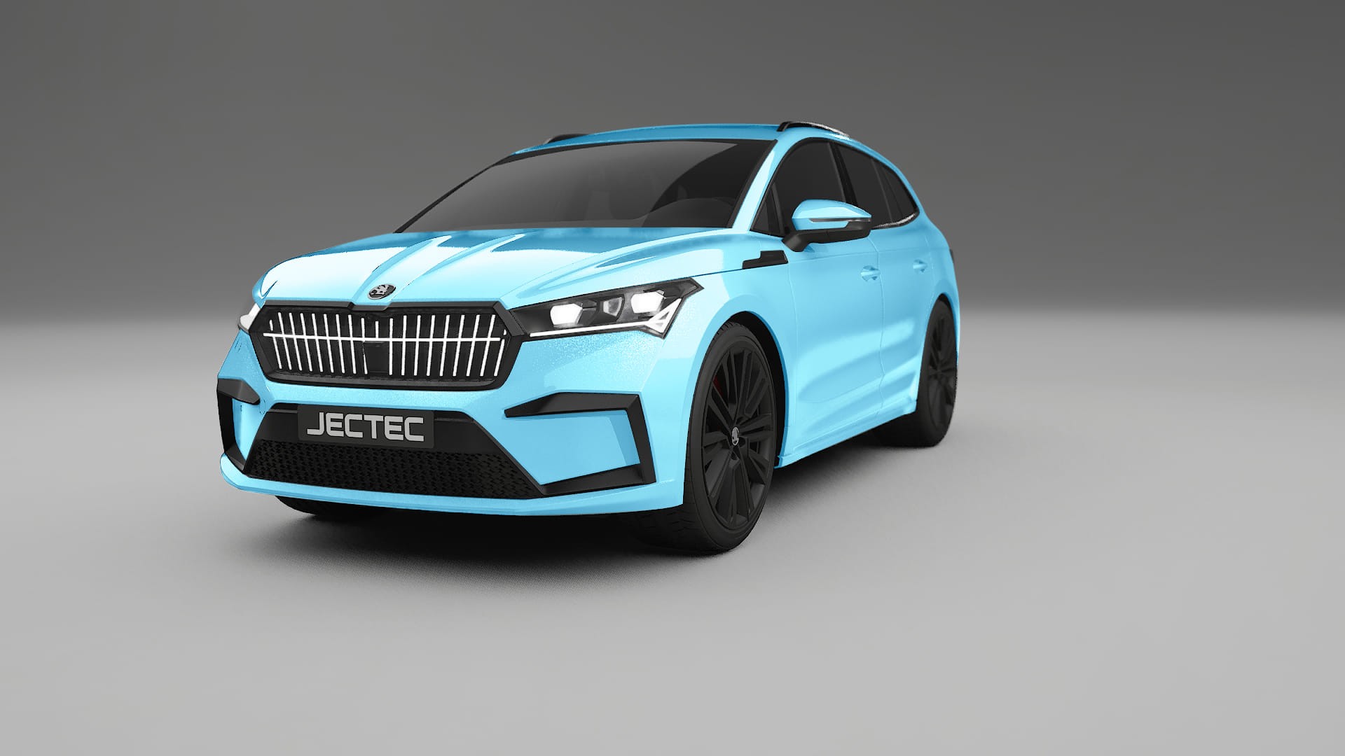Lakbeschermingsfolie Škoda Enyaq MEB | CrystalGuard Transparante Volledige PPF Voorgevormde Set