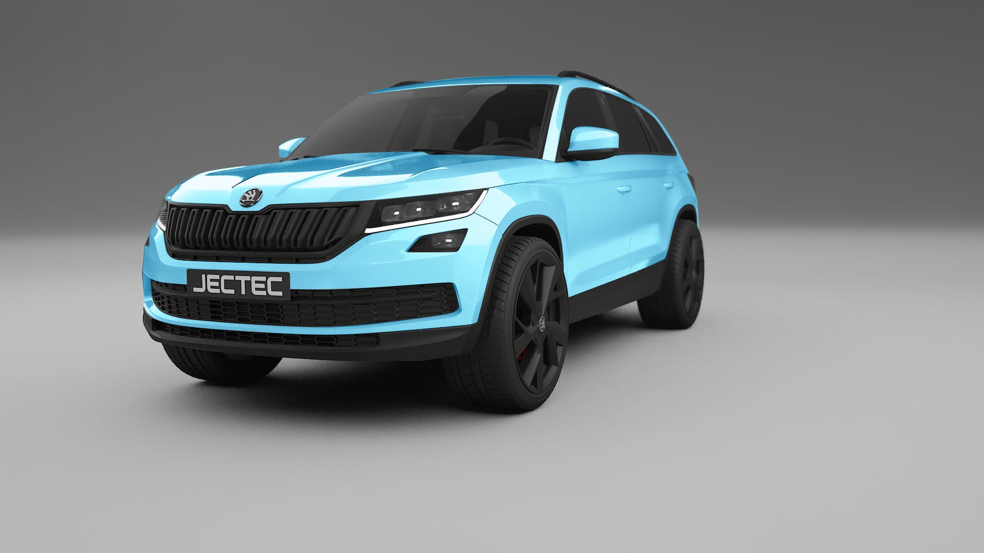 Lakbeschermingsfolie Škoda Kodiaq NS7 | CrystalGuard Transparante Volledige PPF Voorgevormde Set