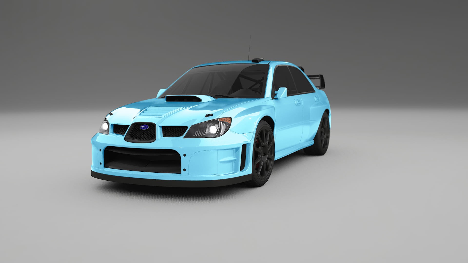 Lakbeschermingsfolie Subaru Impreza WRC GD | CrystalGuard Transparante Volledige PPF Voorgevormde Set