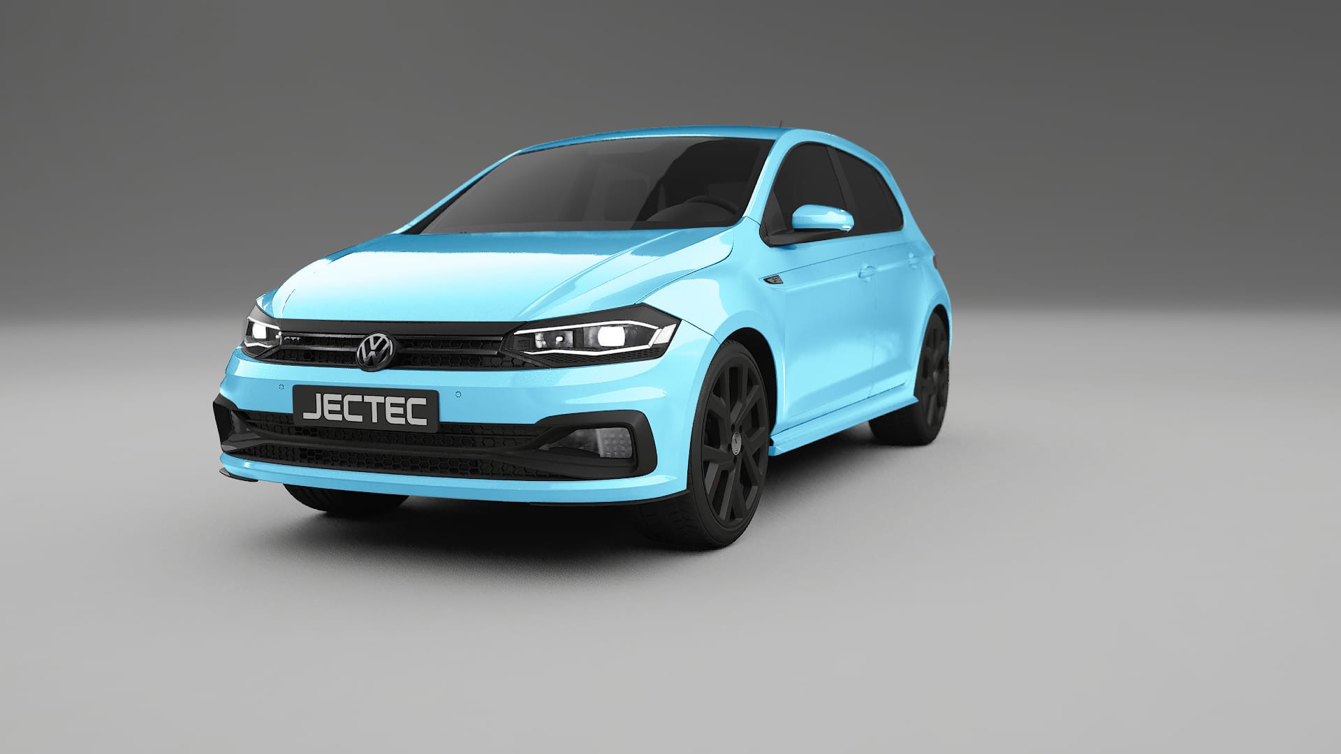 Lakbeschermingsfolie VW Polo GTI VI | CrystalGuard Transparante Volledige PPF Voorgevormde Set