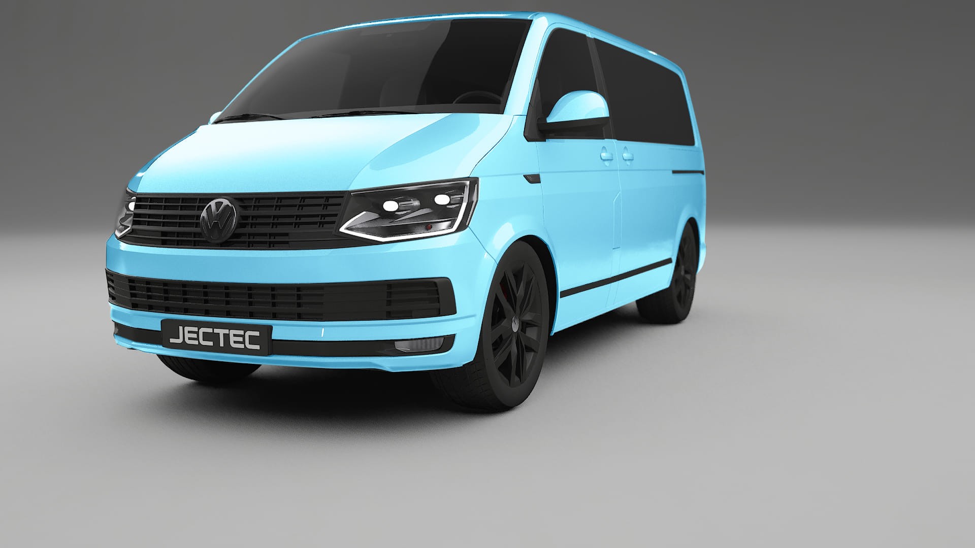 Lakbeschermingsfolie VW Transporter T6 Multivan | CrystalGuard Transparante Volledige PPF Voorgevormde Set