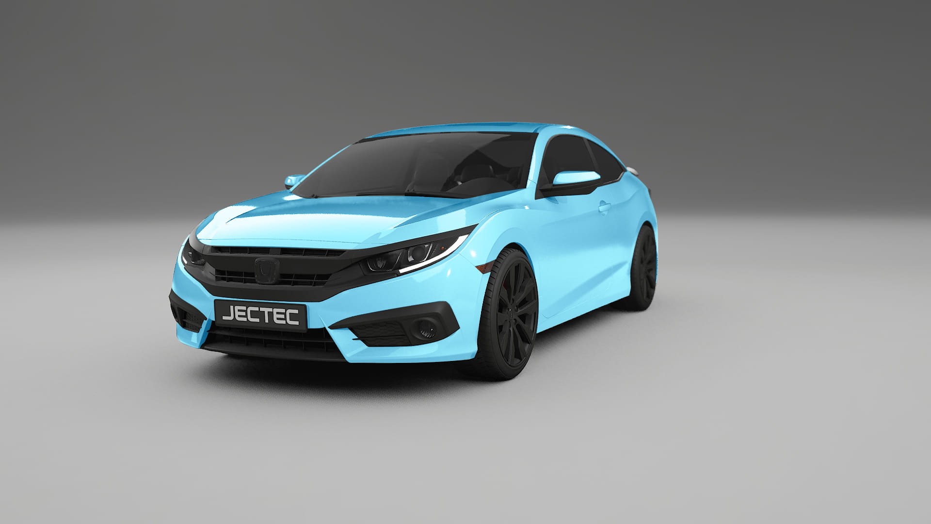 Lakbeschermingsfolie Honda Civic coupe prefacelift | CrystalGuard Transparante Volledige PPF Voorgevormde Set