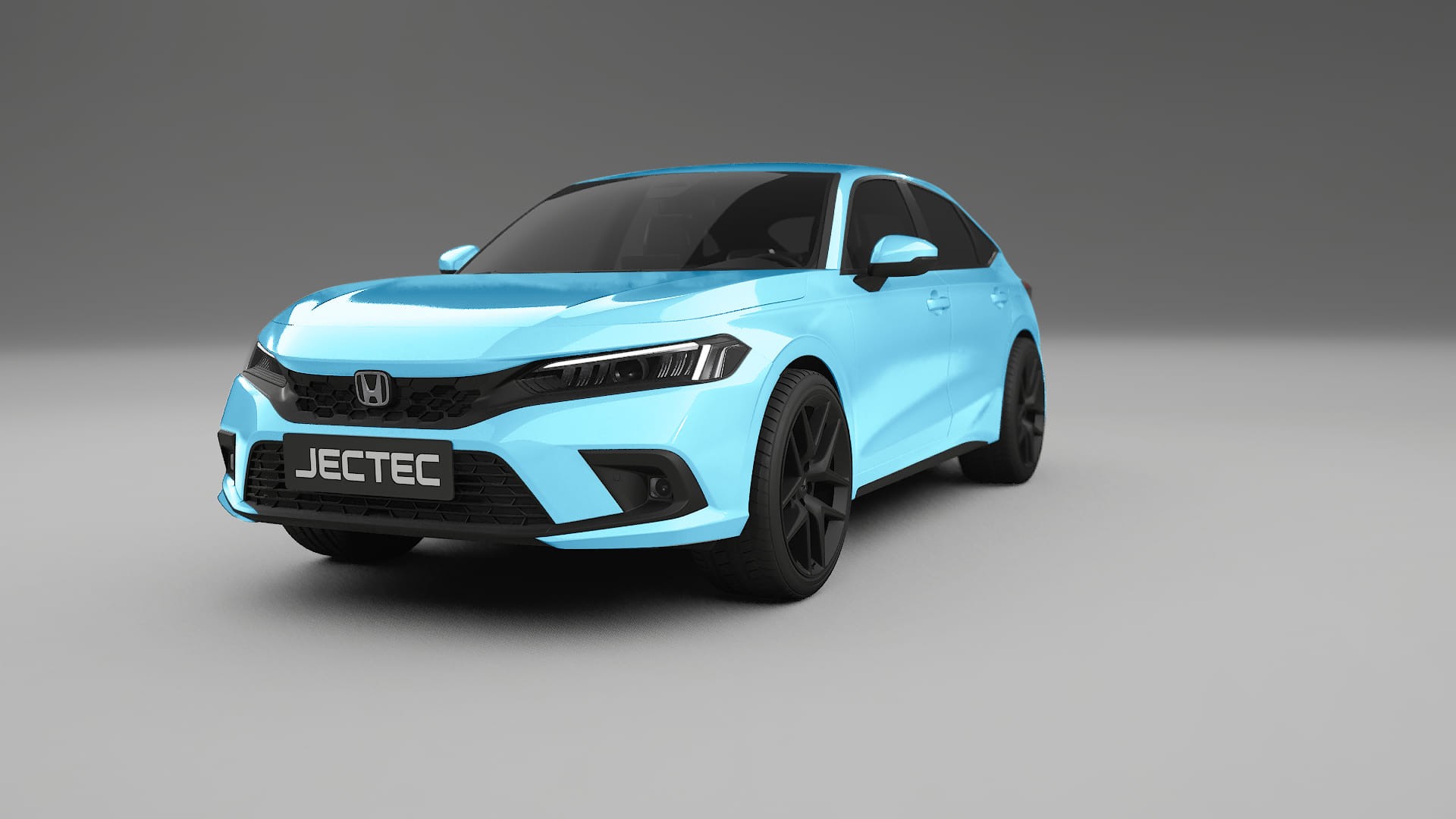 Lakbeschermingsfolie Honda Civic hatchback | CrystalGuard Transparante Volledige PPF Voorgevormde Set