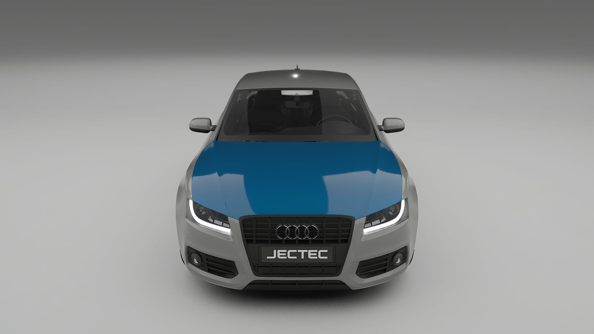 Lakbeschermingsfolie Audi A5 8T Sportback prefacelift | CrystalGuard Transparante Volledige PPF Voorgevormde Set