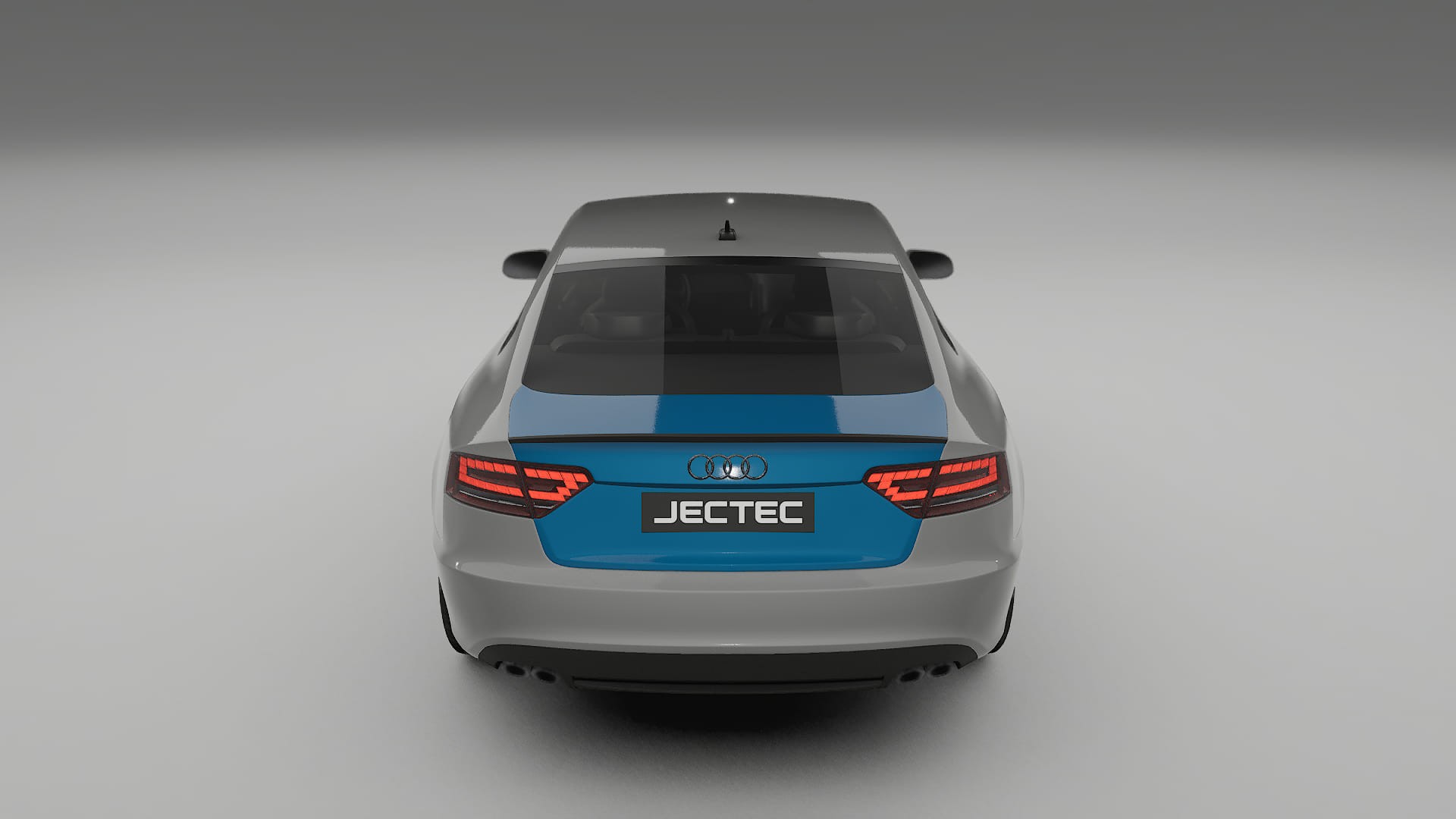 Lakbeschermingsfolie Audi A5 8T Sportback prefacelift | CrystalGuard Transparante Volledige PPF Voorgevormde Set