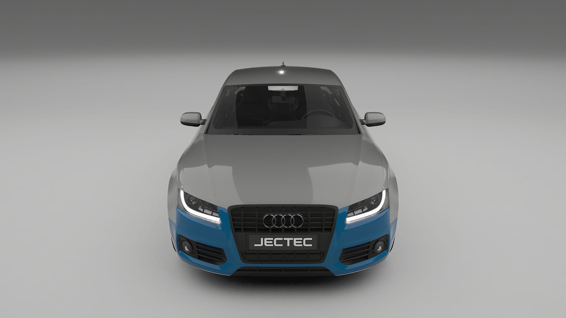 Lakbeschermingsfolie Audi A5 8T Sportback prefacelift | CrystalGuard Transparante Volledige PPF Voorgevormde Set