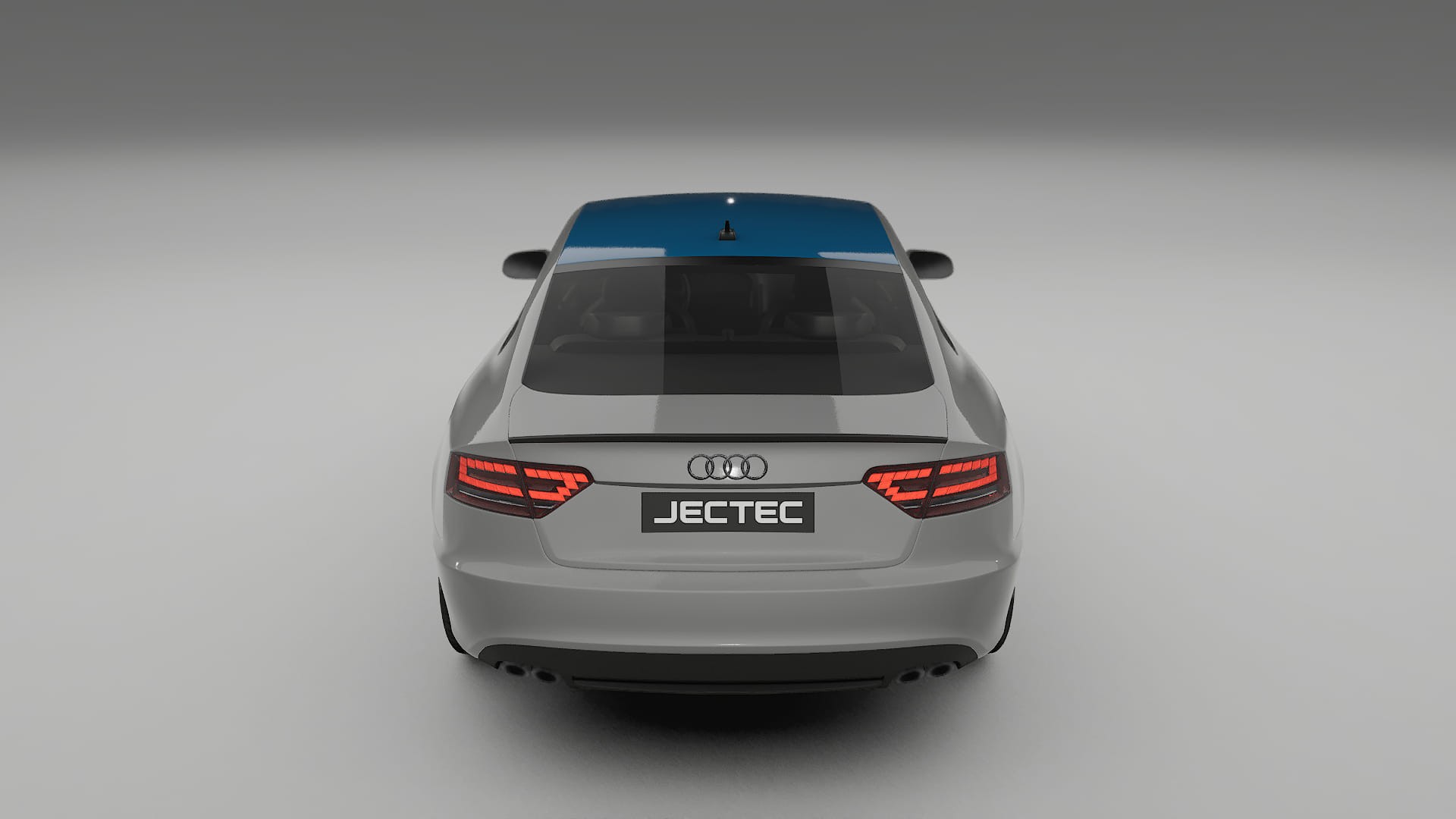 Lakbeschermingsfolie Audi A5 8T Sportback prefacelift | CrystalGuard Transparante Volledige PPF Voorgevormde Set