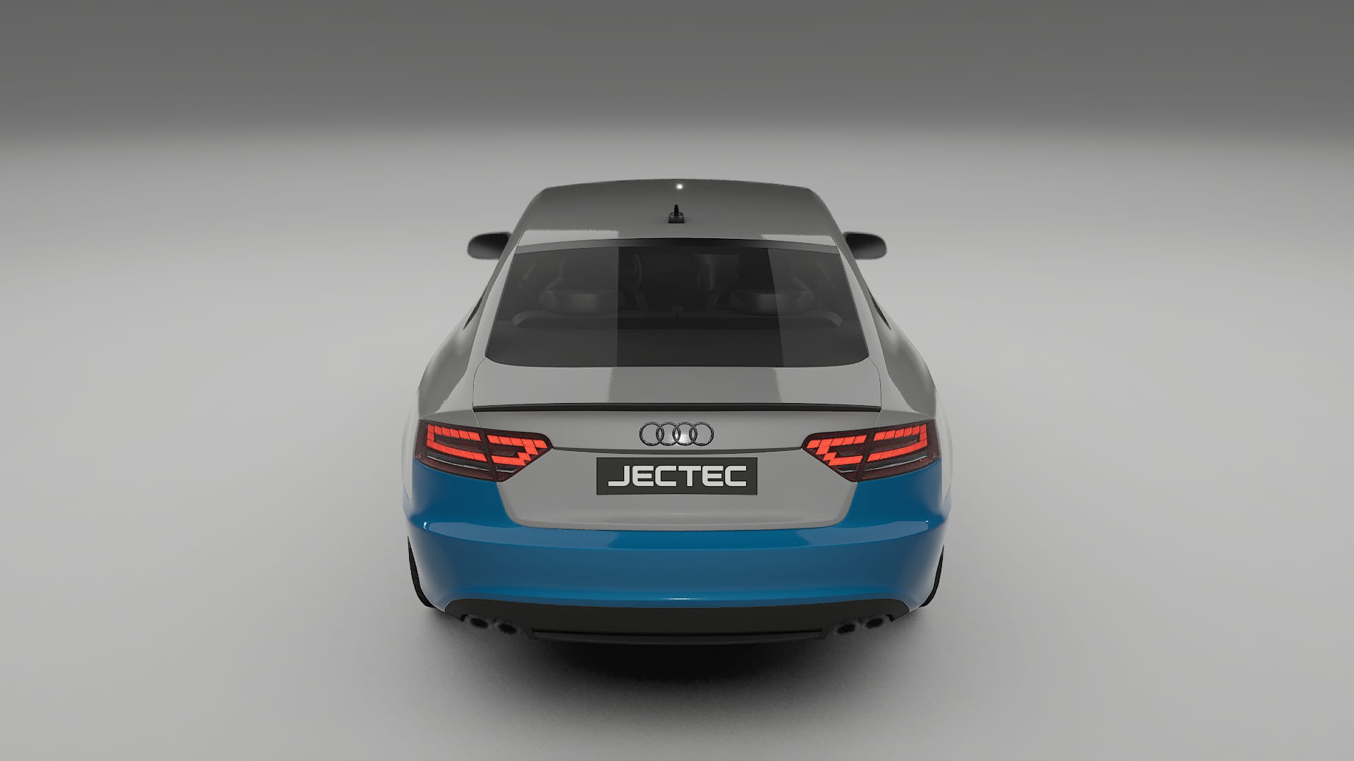 Lakbeschermingsfolie Audi A5 8T Sportback prefacelift | CrystalGuard Transparante Volledige PPF Voorgevormde Set