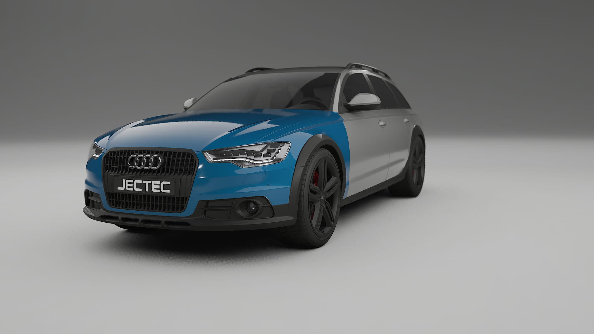 Lakbeschermingsfolie Audi A6 Allroad C7 prefacelift | CrystalGuard Transparante Volledige PPF Voorgevormde Set