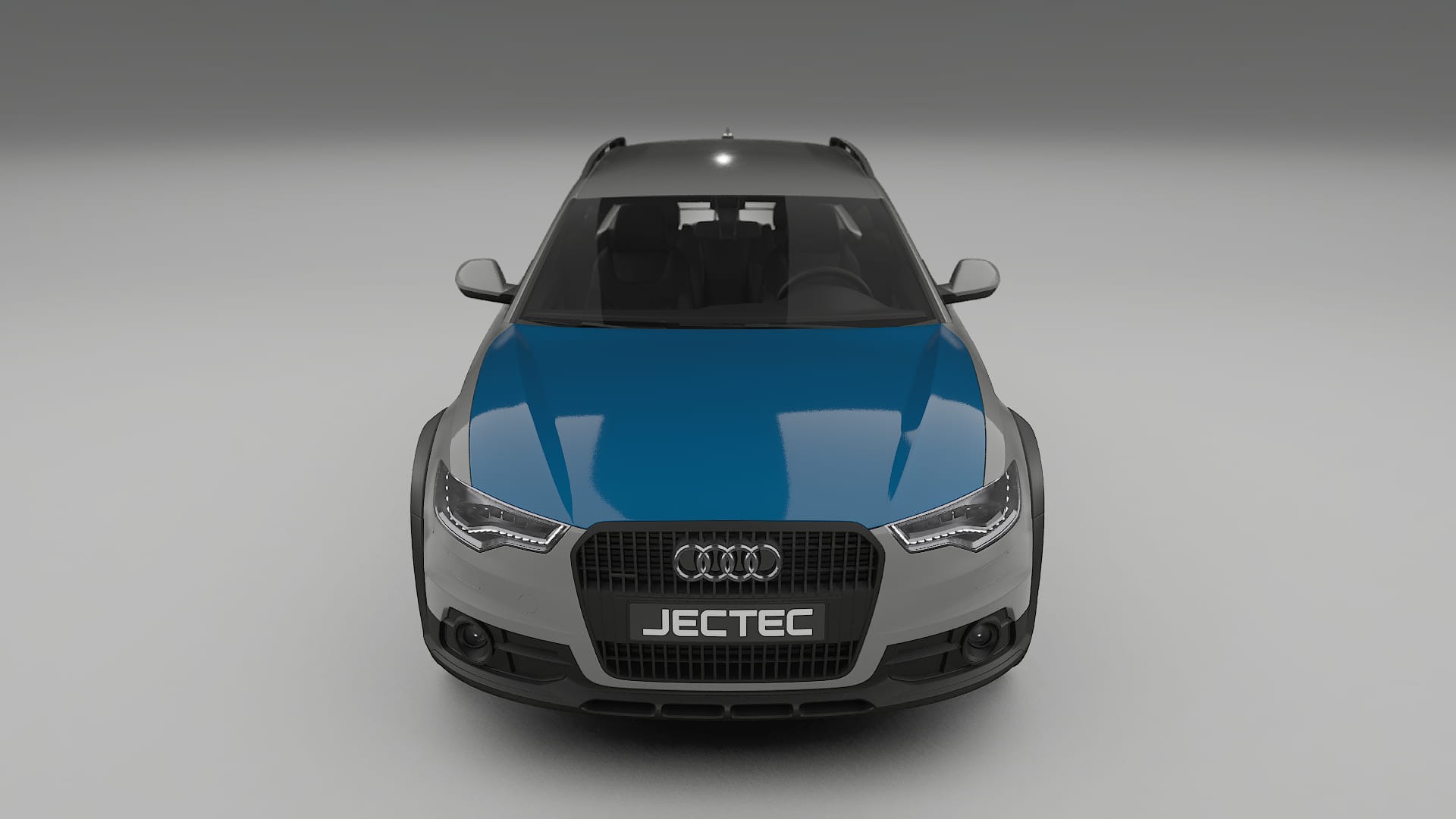 Lakbeschermingsfolie Audi A6 Allroad C7 prefacelift | CrystalGuard Transparante Volledige PPF Voorgevormde Set