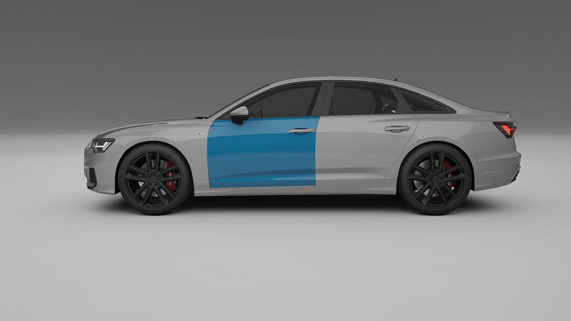 Lakbeschermingsfolie Audi A6 S-Line C8 | CrystalGuard Transparante Volledige PPF Voorgevormde Set