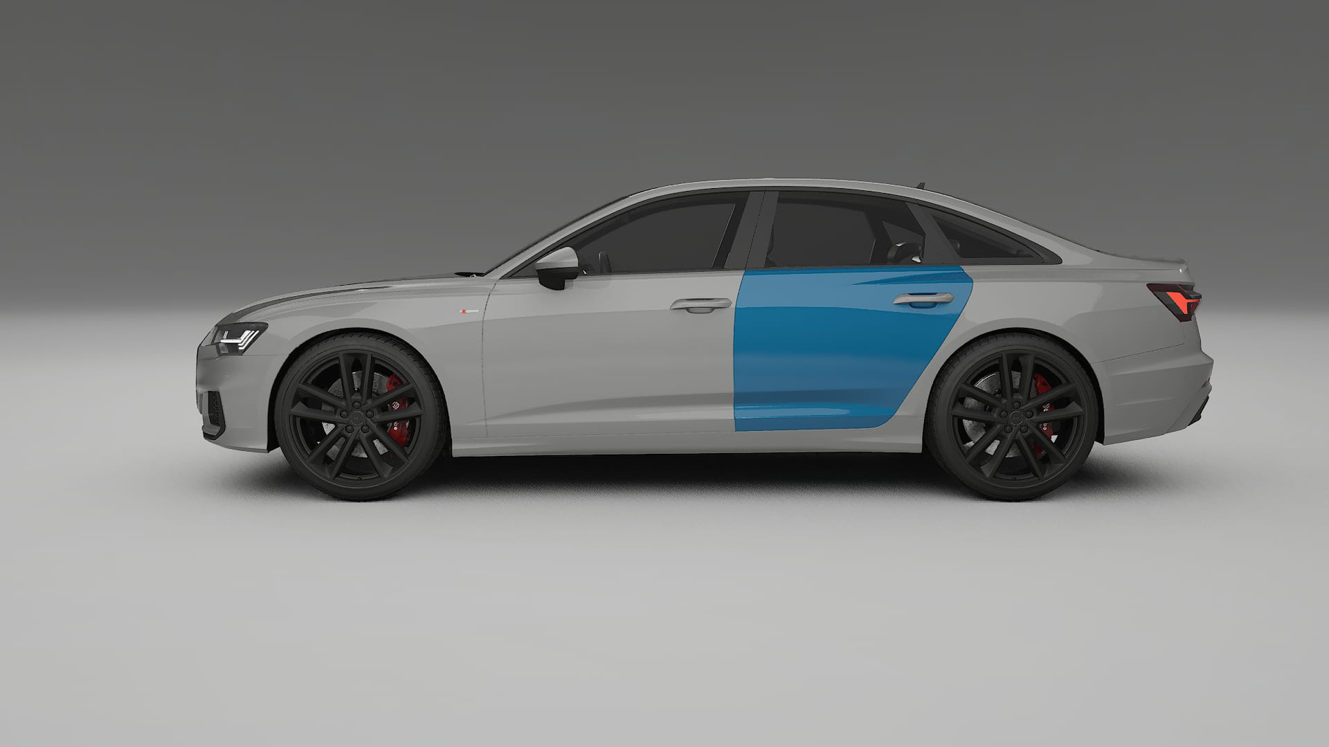 Lakbeschermingsfolie Audi A6 S-Line C8 | CrystalGuard Transparante Volledige PPF Voorgevormde Set