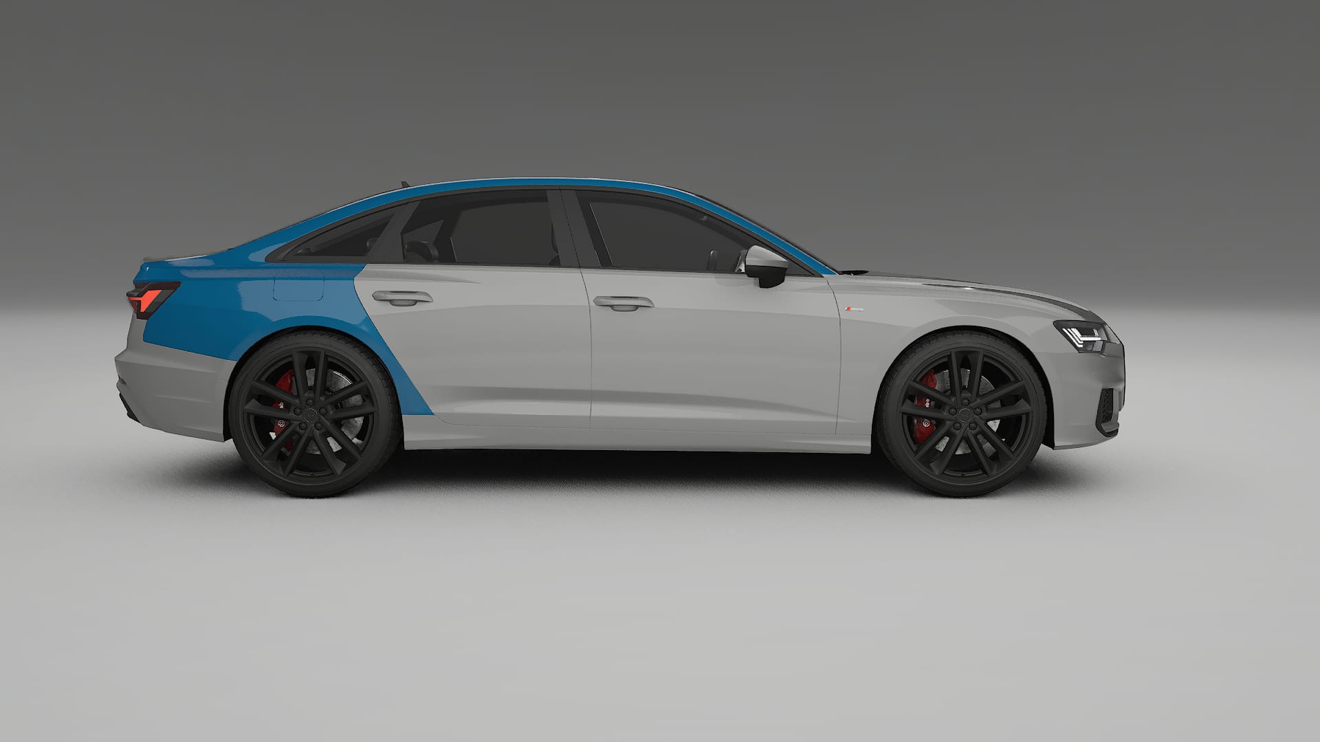 Lakbeschermingsfolie Audi A6 S-Line C8 | CrystalGuard Transparante Volledige PPF Voorgevormde Set