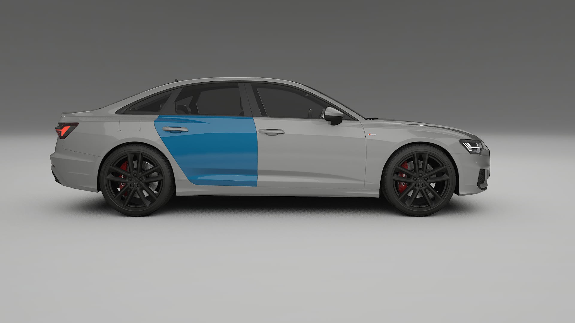 Lakbeschermingsfolie Audi A6 S-Line C8 | CrystalGuard Transparante Volledige PPF Voorgevormde Set