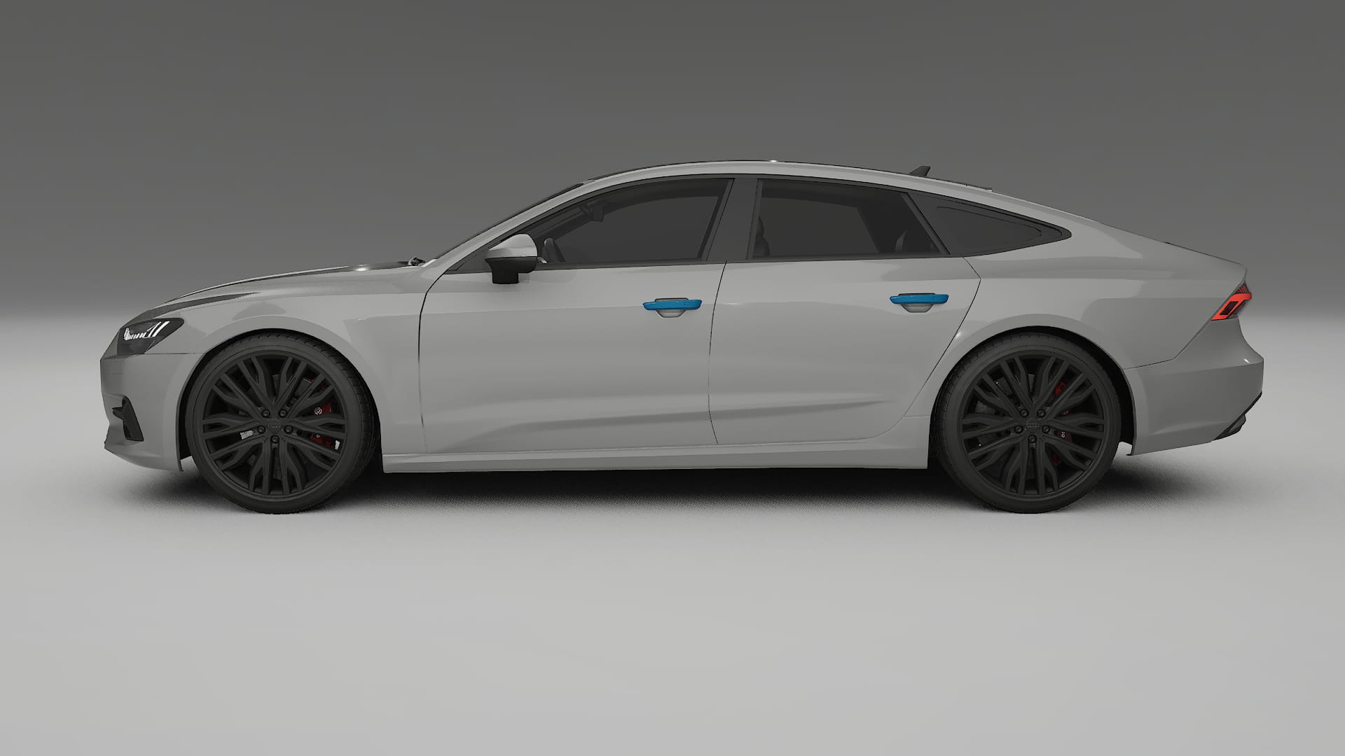 Lakbeschermingsfolie Audi A7 C8 Sportback prefacelift | CrystalGuard Transparante Volledige PPF Voorgevormde Set