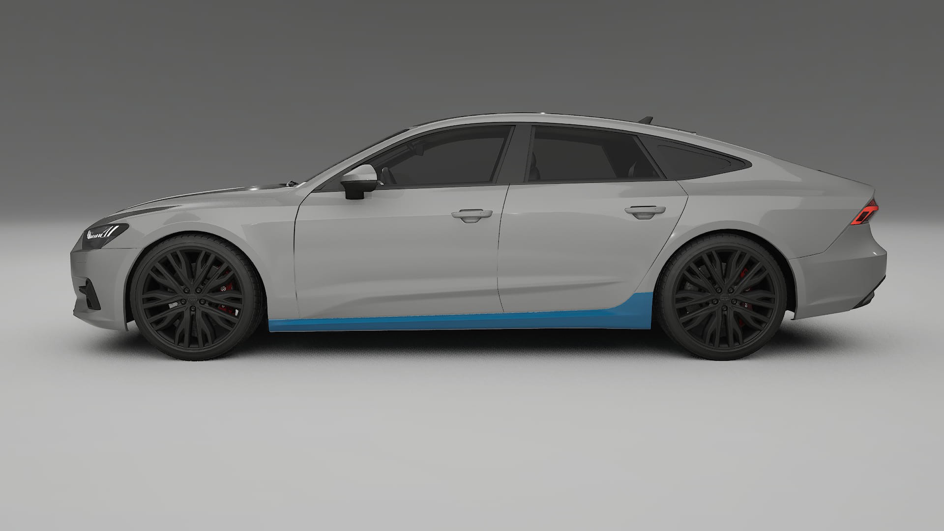 Lakbeschermingsfolie Audi A7 C8 Sportback prefacelift | CrystalGuard Transparante Volledige PPF Voorgevormde Set