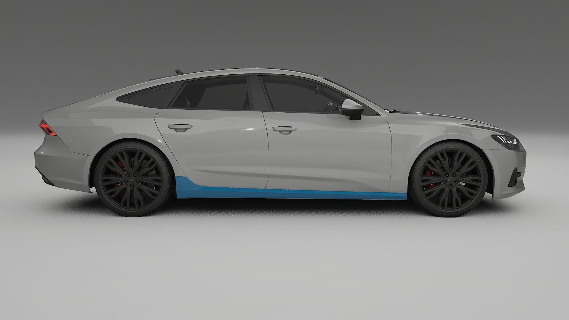 Lakbeschermingsfolie Audi A7 C8 Sportback prefacelift | CrystalGuard Transparante Volledige PPF Voorgevormde Set